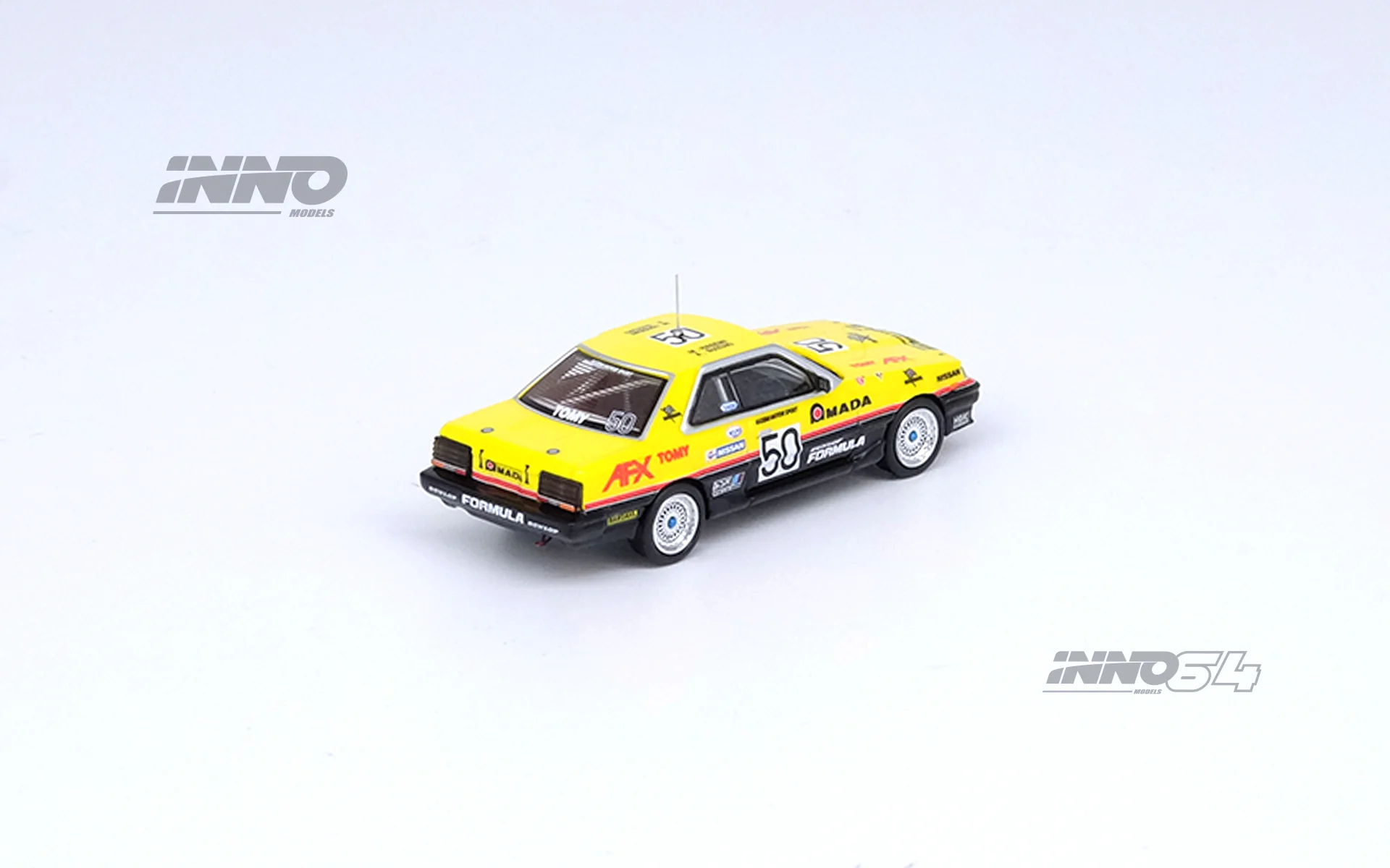 INNO64 1/64 NISSAN SKYLINE 2000 TURBO RS-X (DR30) #50 "HASEMI MOTORSPORT DUNLOP" All Japan Touring Car Championship 1987 IN64-R30-JTC97HMD - Image 4