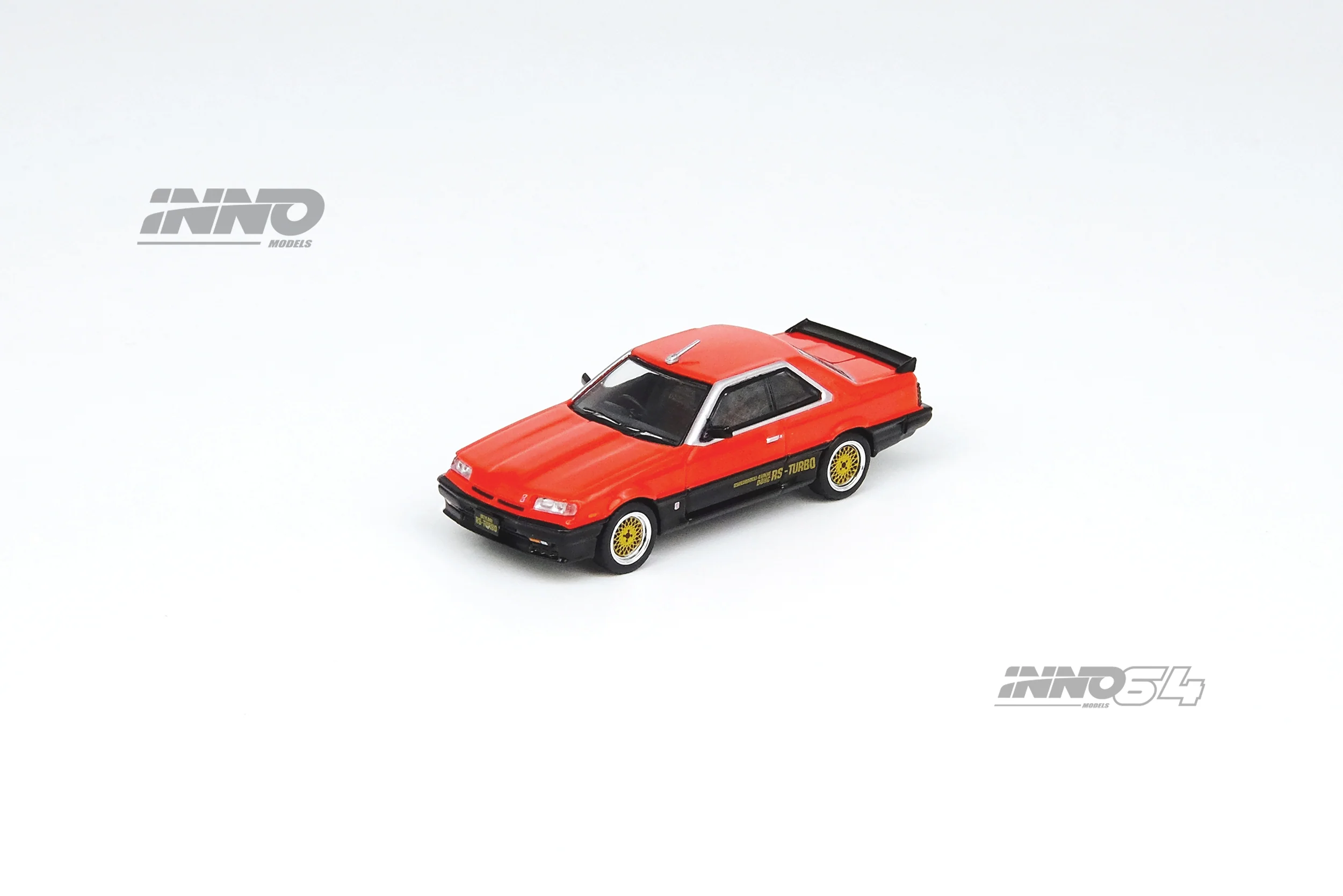 INNO64 1/64 NISSAN SKYLINE 2000 TURBO RS-X (DR30) Red/Black IN64-R30-RED - Image 2