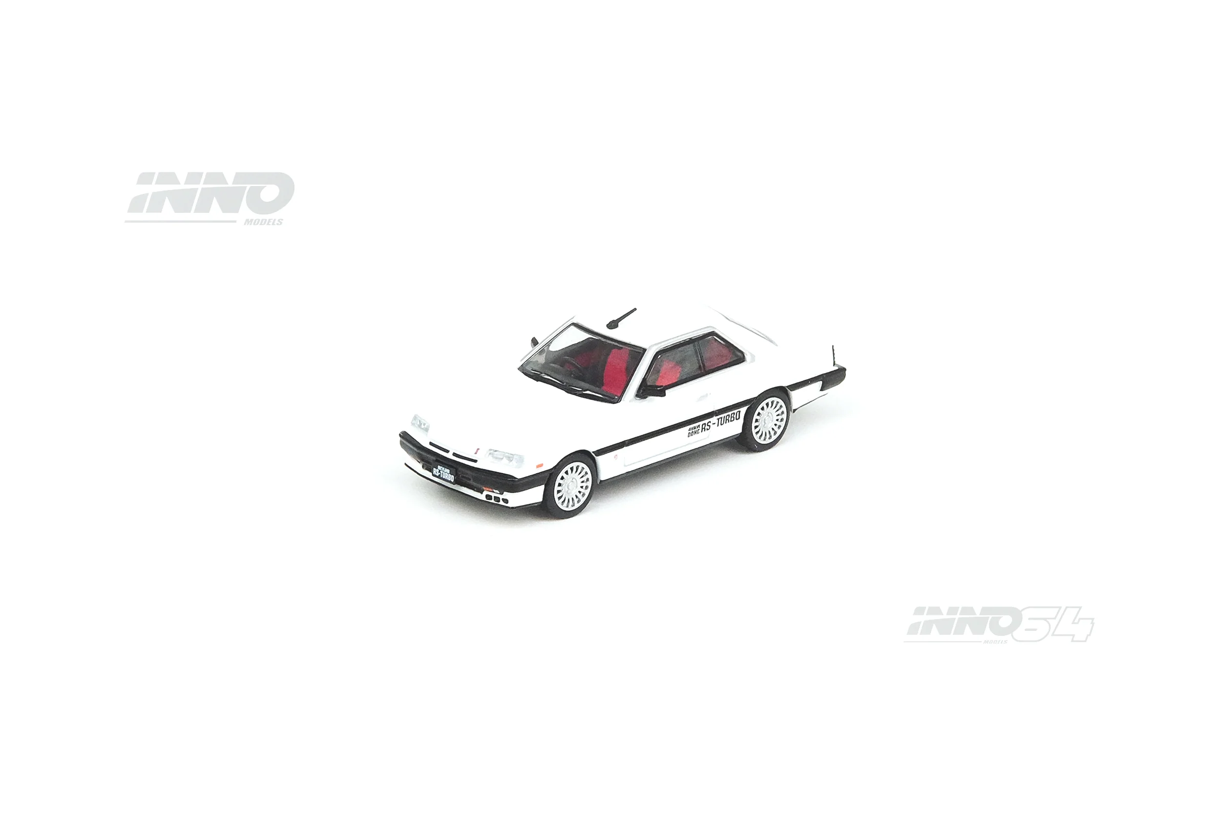 INNO64 1/64 NISSAN SKYLINE 2000 TURBO RS-X (DR30) White IN64-R30-WHI - Image 2