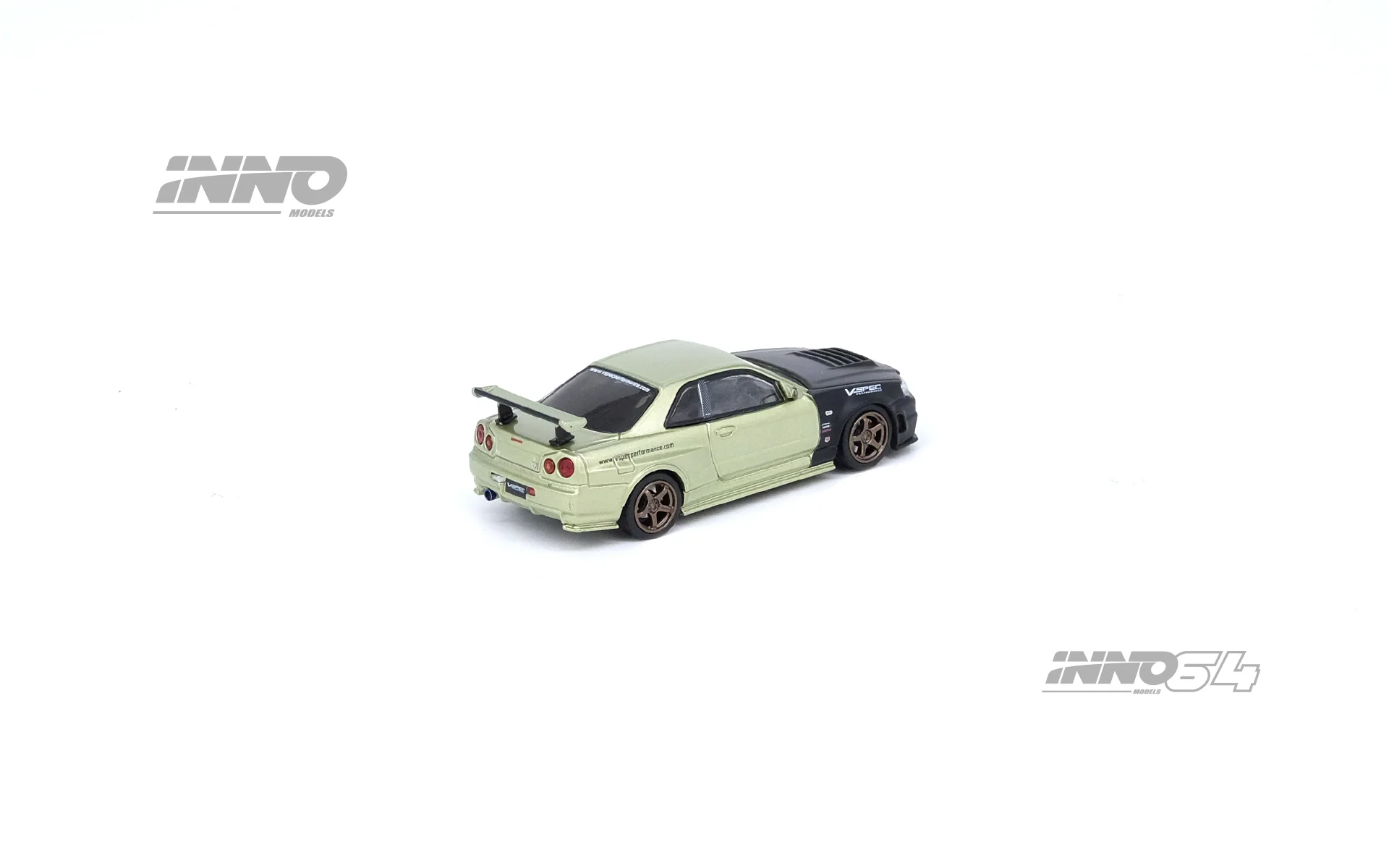 INNO64 1/64 NISSAN SKYLINE GT-R (R34) M-SPEC NUR Tuned by NISMO OMORI FACTORY IN64-R34MS-NOF - Image 6