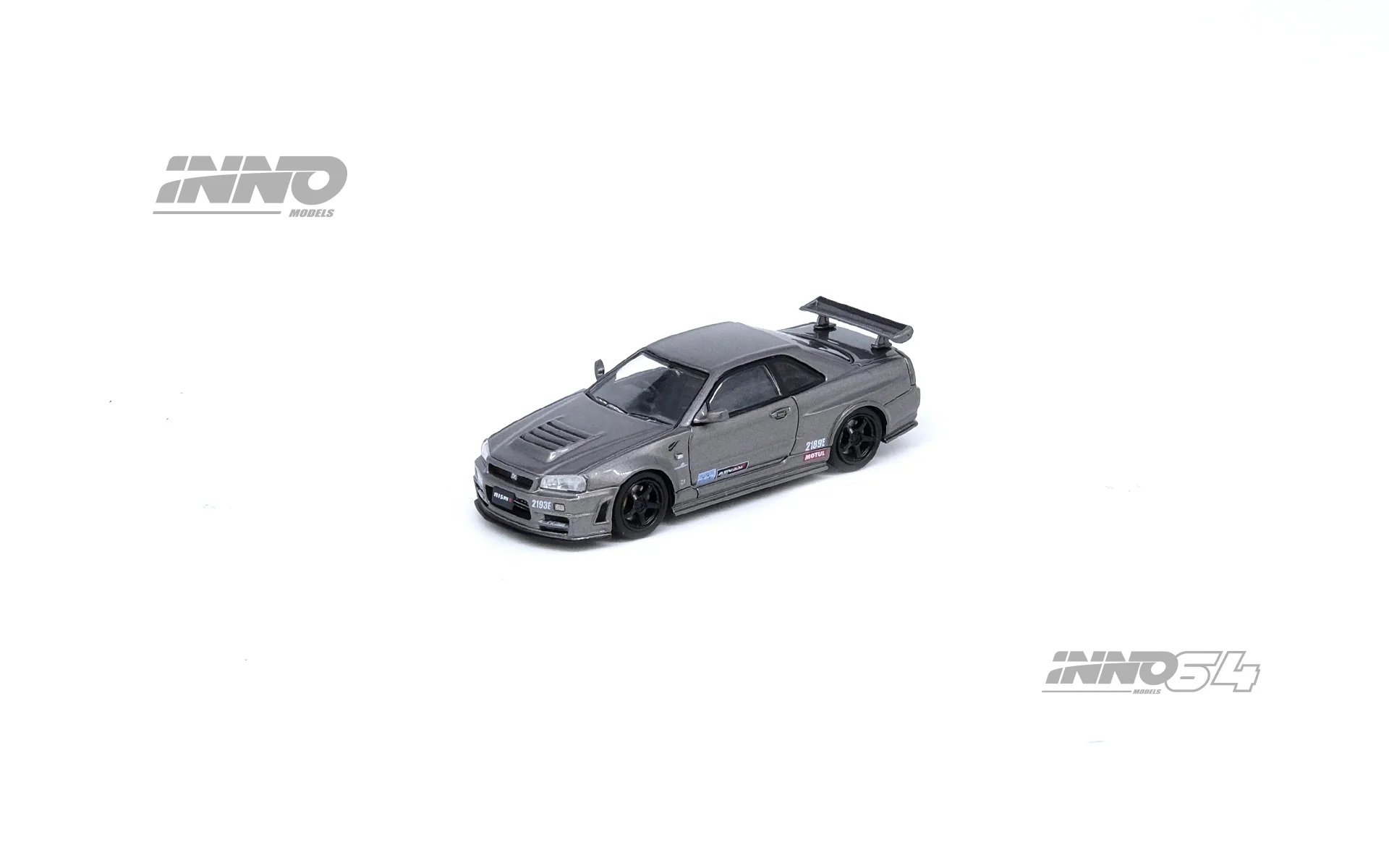 INNO64 1/64 NISSAN SKYLINE GT-R (R34) OMORI FACTORY "CLUBMAN RACE SPEC" IN64-R34-OFCRS - Image 5