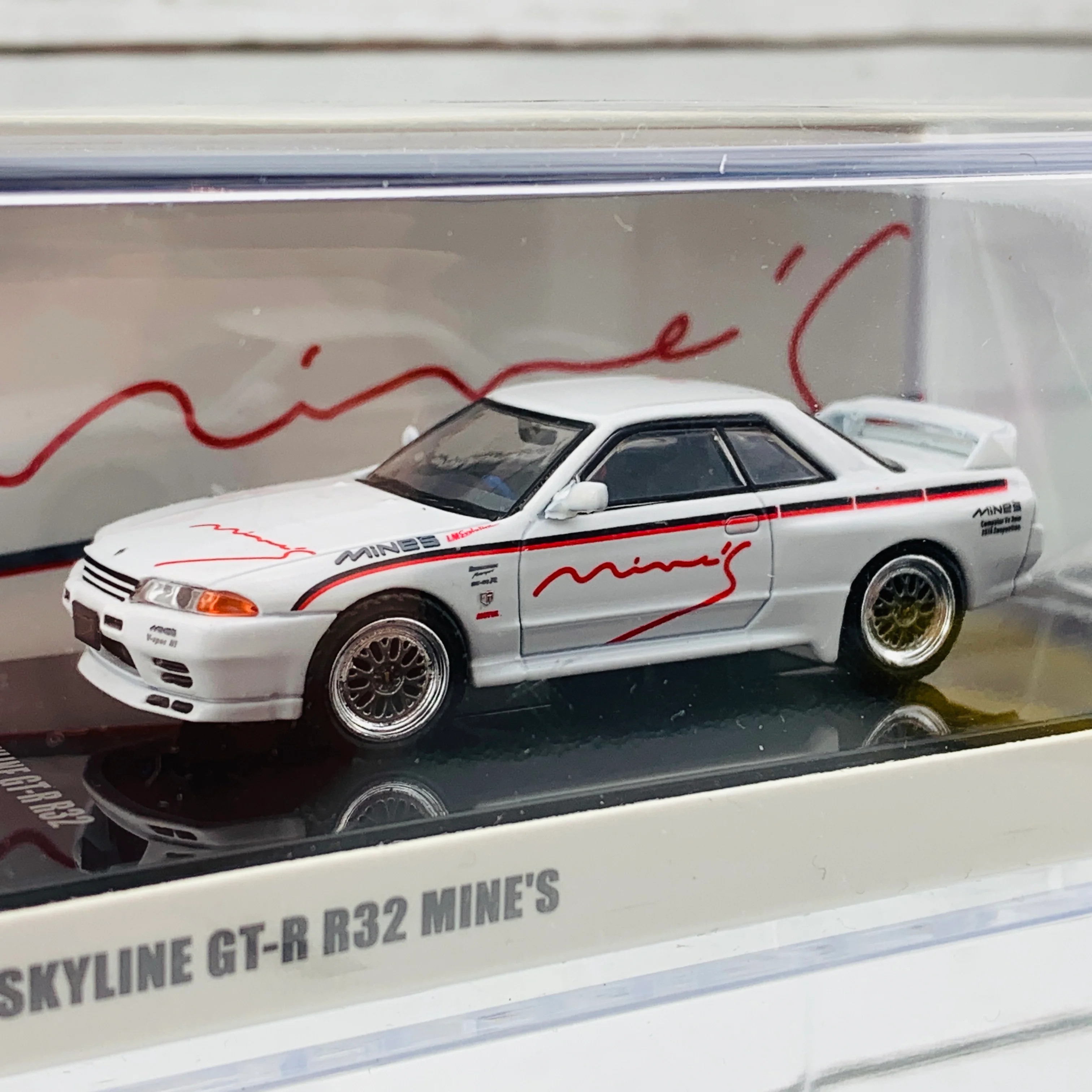 INNO64 1/64 NISSAN SKYLINE GTR R32 MINE'S IN64-R32-MIN - Image 2