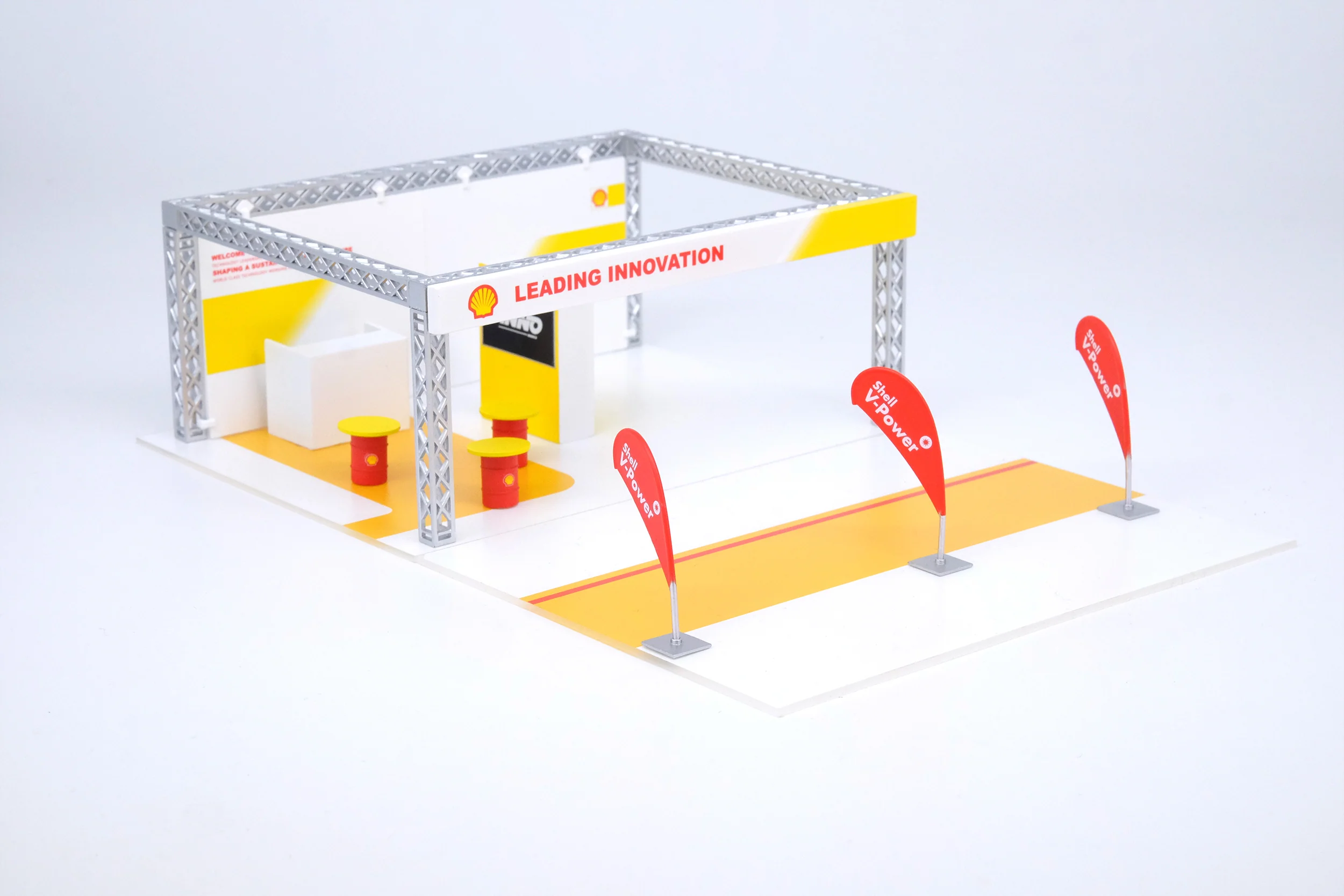 INNO64 1/64 "SHELL" KIOSK DIORAMA DIO64-001-SHELL - Image 3