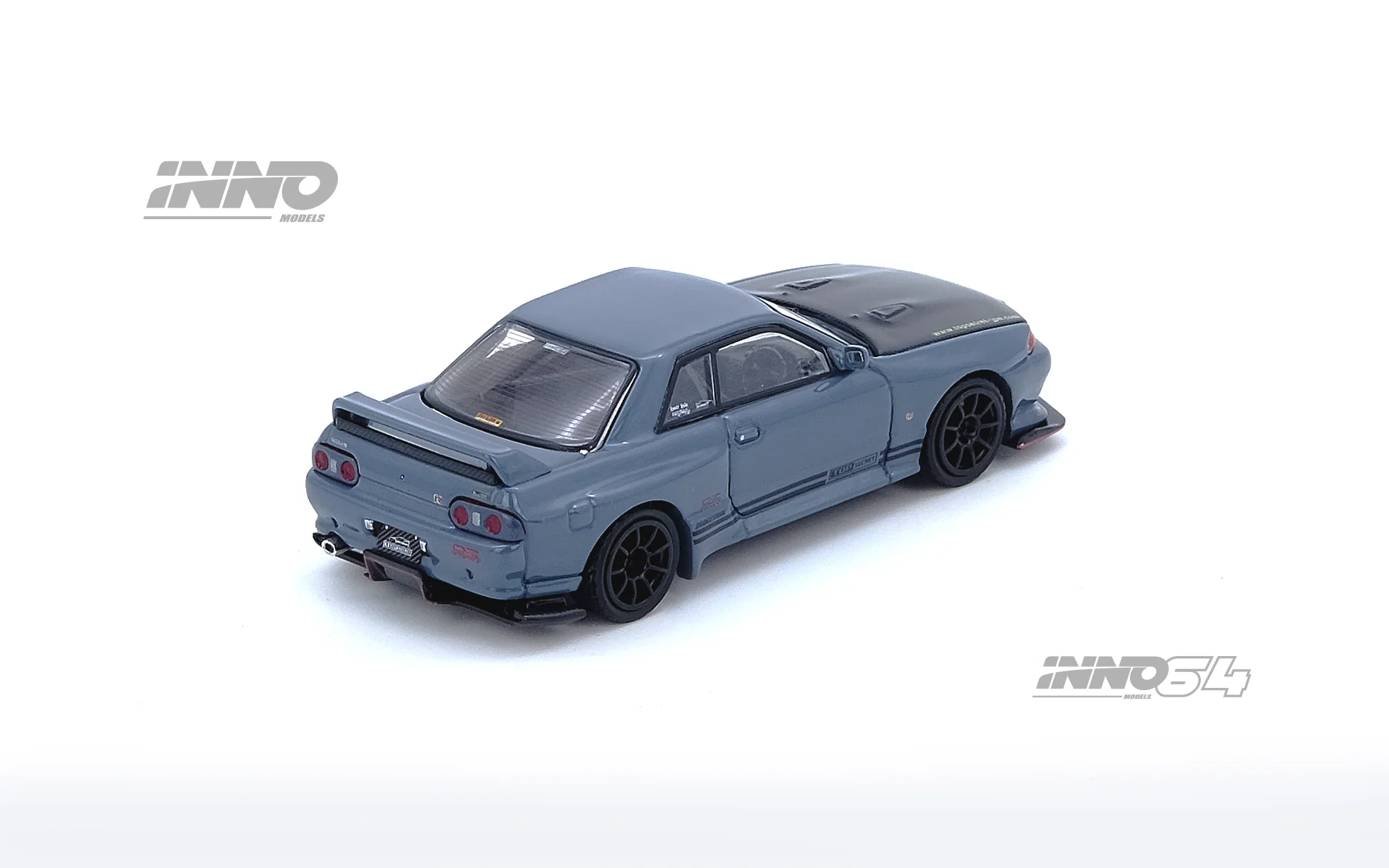 INNO64 1/64 TOP SECRET R32 GT-R Stealth Grey IN64-R32TS-STGR - Image 3