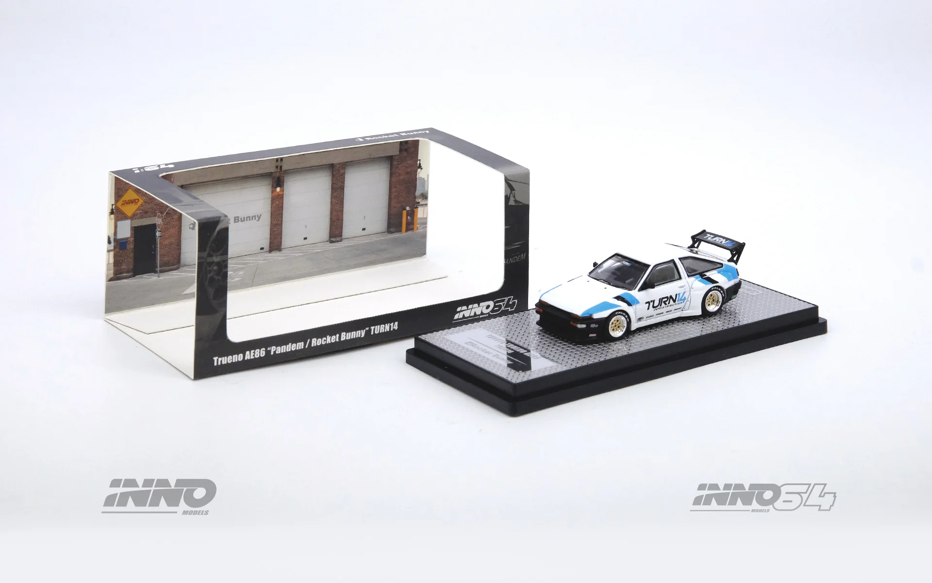 PREORDER INNO64 1/64 TOYOTA AE86 SPRINTER TRUENO "TURN14" PANDEM / ROCKET BUNNY IN64-AE86TP-TURN14 (Approx. Release Date : September 2023 subject to the manufacturer's final decision) - Image 3