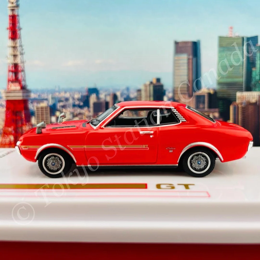 INNO64 1/64 TOYOTA CELICA 1600 GT (TA22) Red IN64-1600GT-RED - Image 5