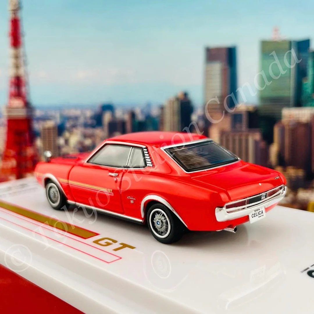 INNO64 1/64 TOYOTA CELICA 1600 GT (TA22) Red IN64-1600GT-RED - Image 6