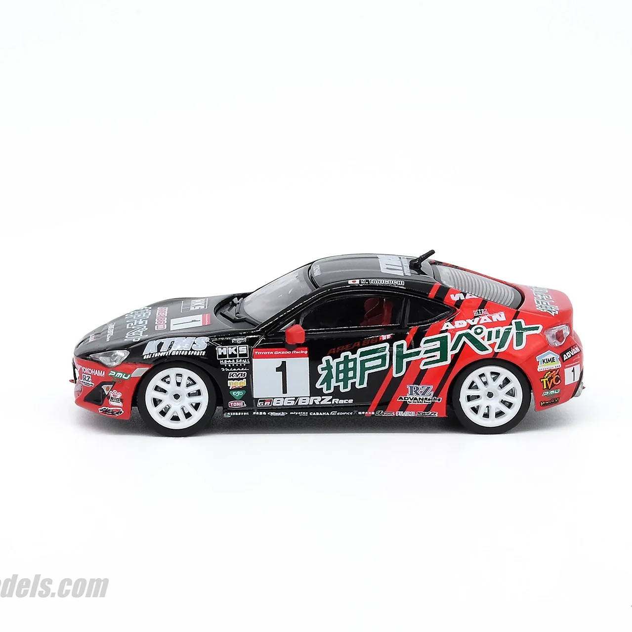INNO64 1/64 TOYOTA GT86 #1 "ADVAN" GAZZO RACING 86/BRZ Race 2016 IN64-GT86-AD - Image 8