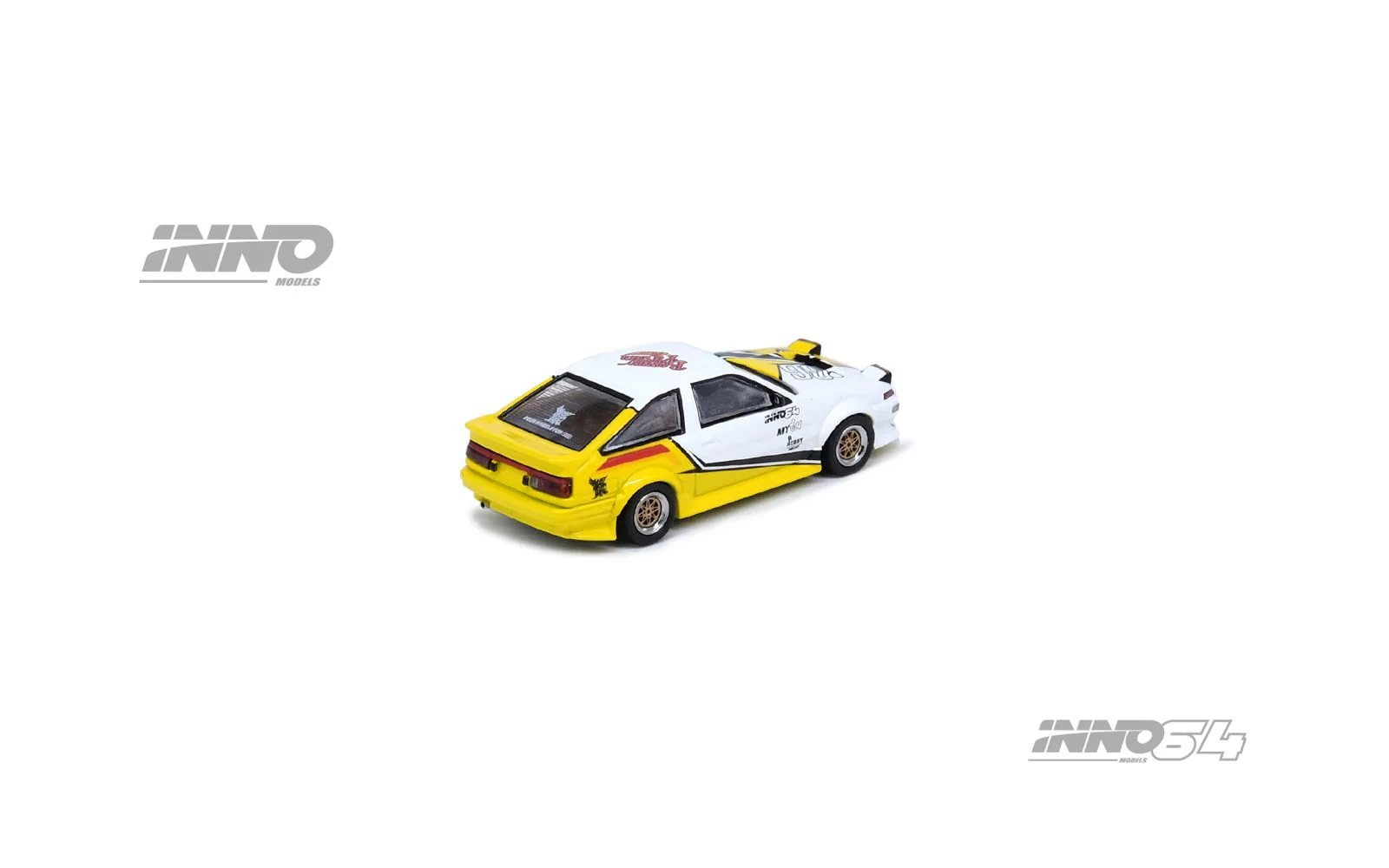 INNO64 1/64 TOYOTA SPRINTER TRUENO AE86 Brunei Diecast Kustom Show 2024 IN64-AE86T-BDKS24 - Image 2