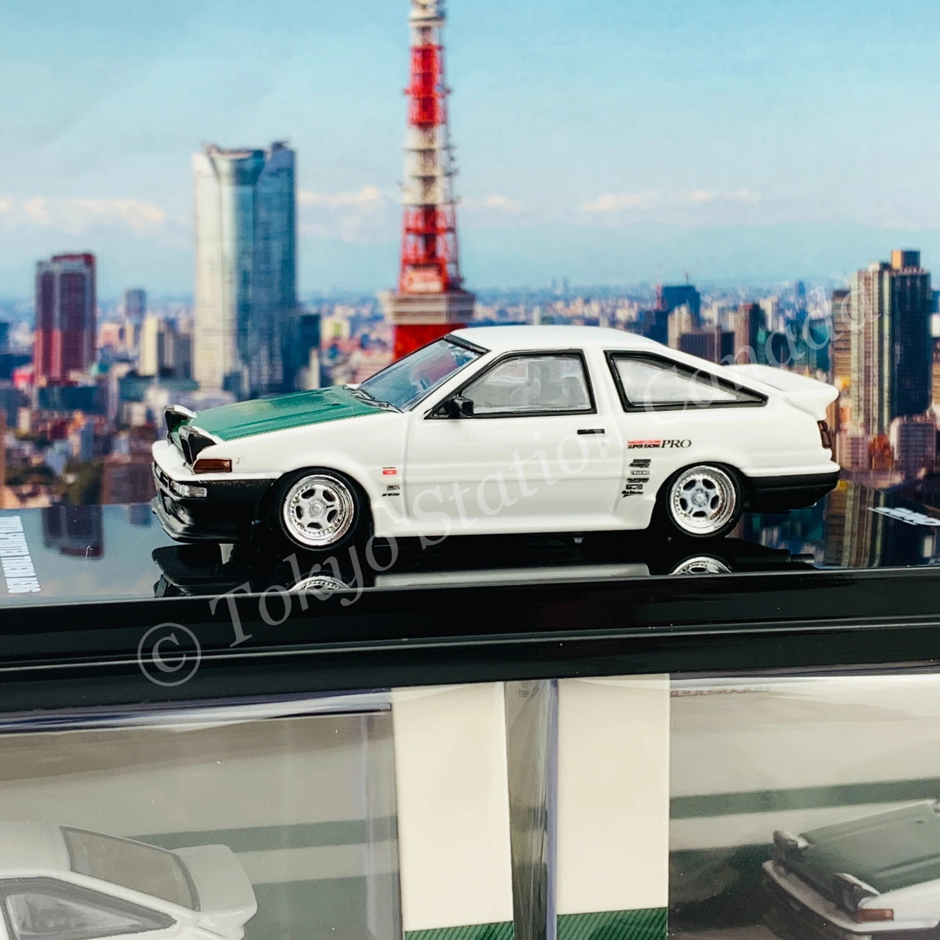 INNO64 1/64 TOYOTA SPRINTER TRUENO AE86 Drift Car IN64-AE86T-DC - Image 2
