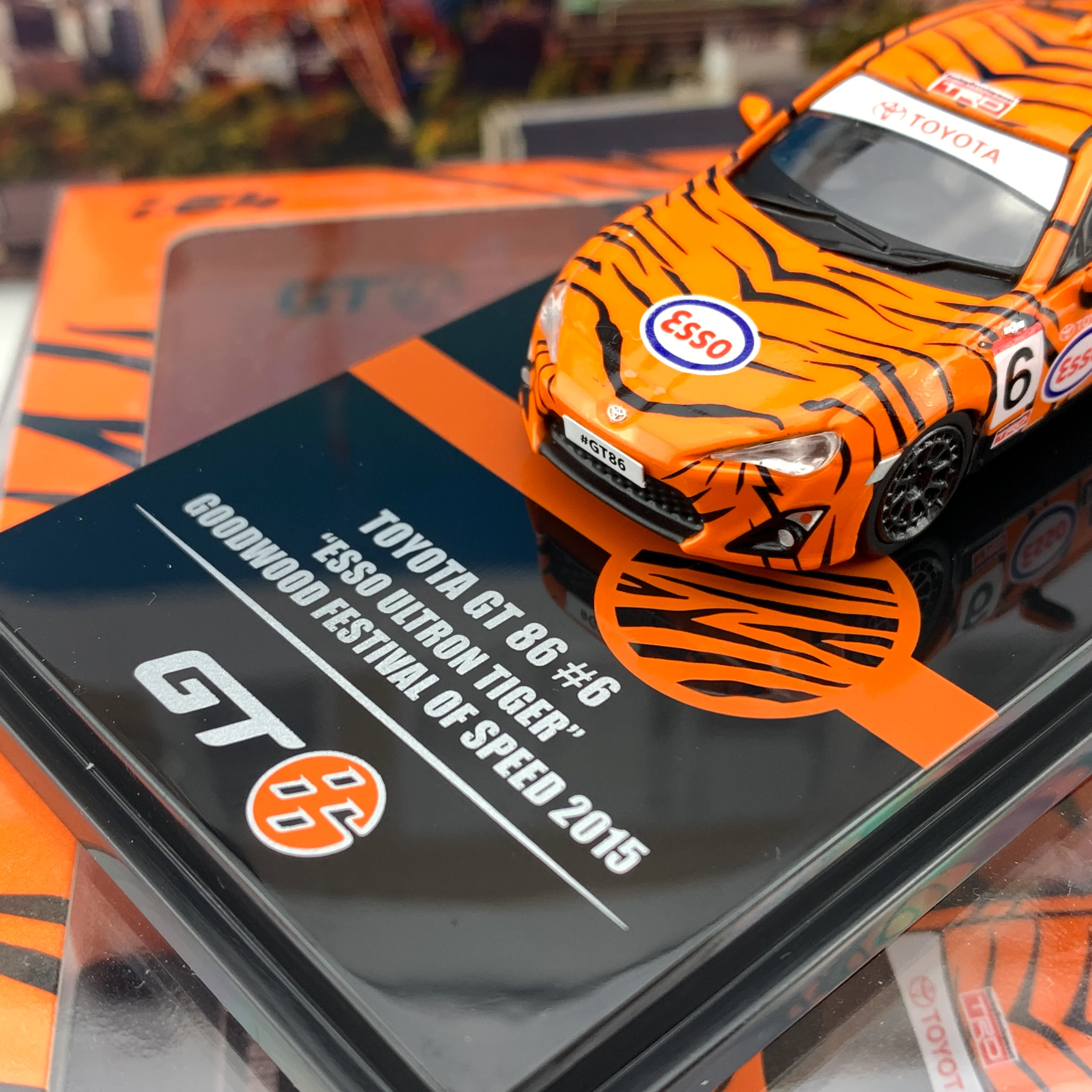INNO64 1/64 TOYOYA GT86 #6 "ESSO ULTRON TIGER" Goodwood Festival of Speed 2015 IN64-GT86-ESSO - Image 3