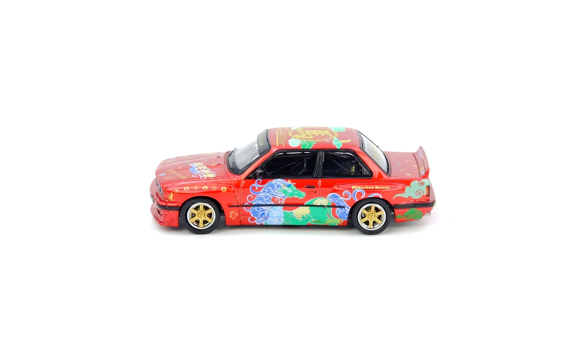 INNO64 1/64 PANDEM ROCKET BUNNY E30 The Year Of The Horse 2026 Limited Edition IN64-E30P-CNY26 **CHASE CARS ARE RANDOMLY PACKED** - Image 2