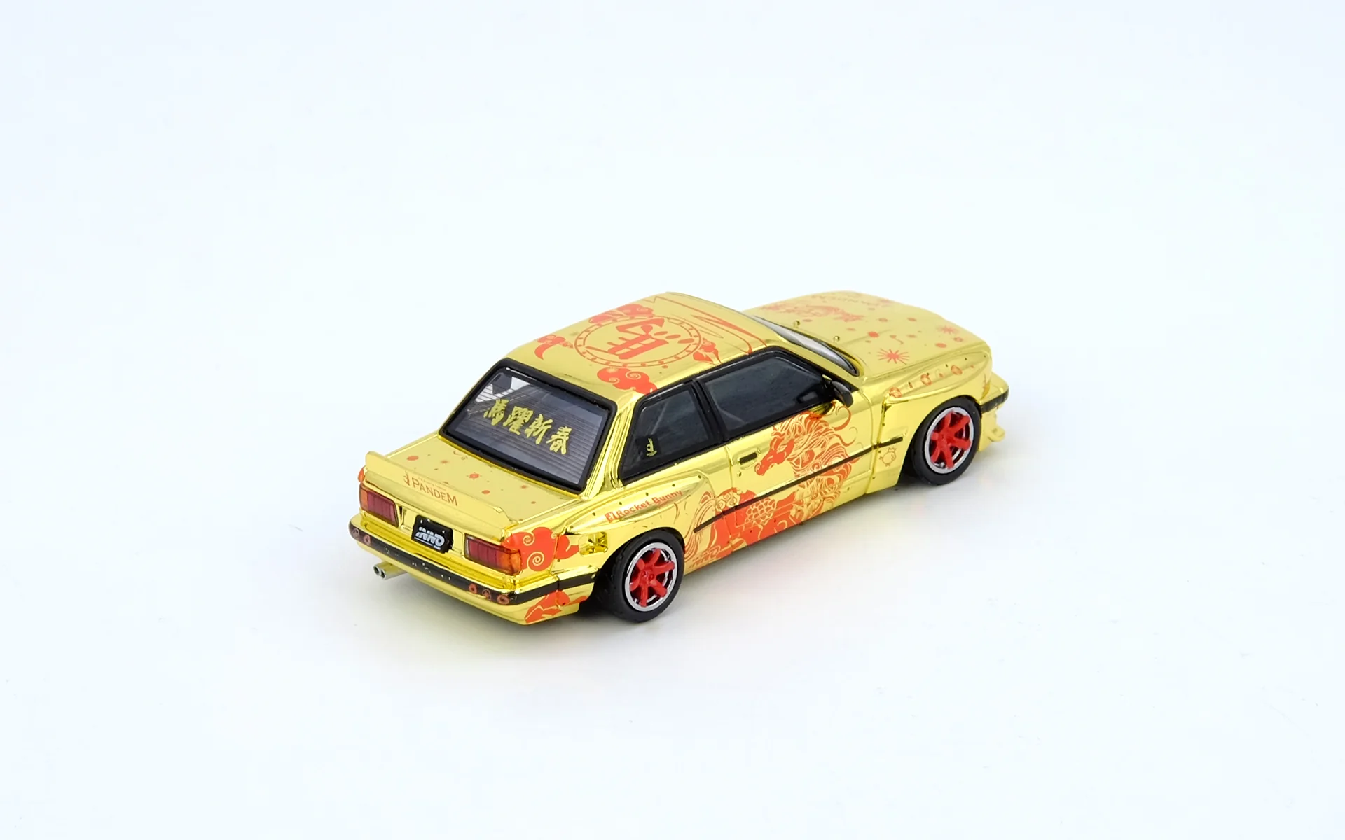 INNO64 1/64 PANDEM ROCKET BUNNY E30 The Year Of The Horse 2026 Limited Edition IN64-E30P-CNY26 **CHASE CARS ARE RANDOMLY PACKED** - Image 4