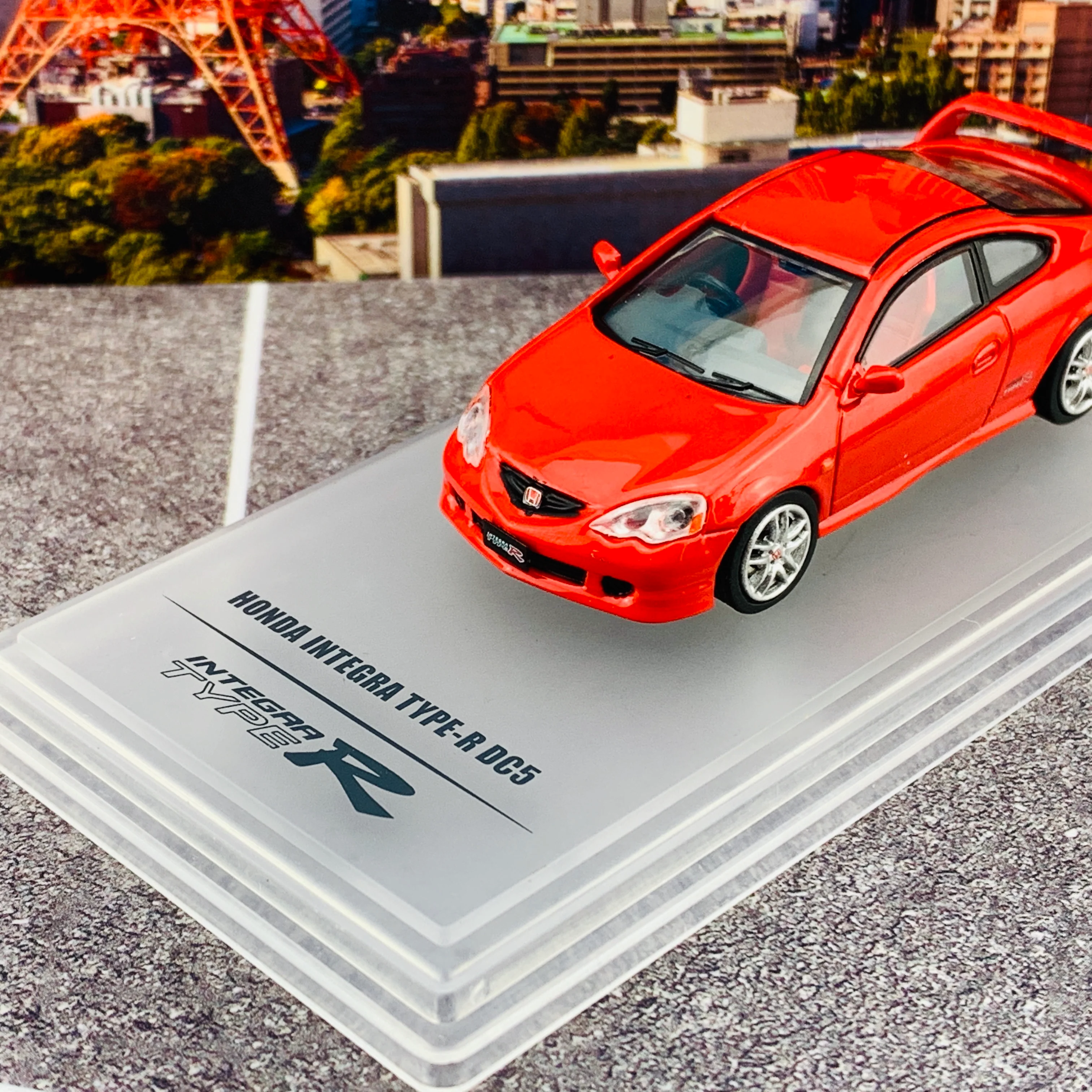INNO64 1/64 HONDA INTEGRA TYPE-R DC5 RED IN64-DC5-RED - Image 3