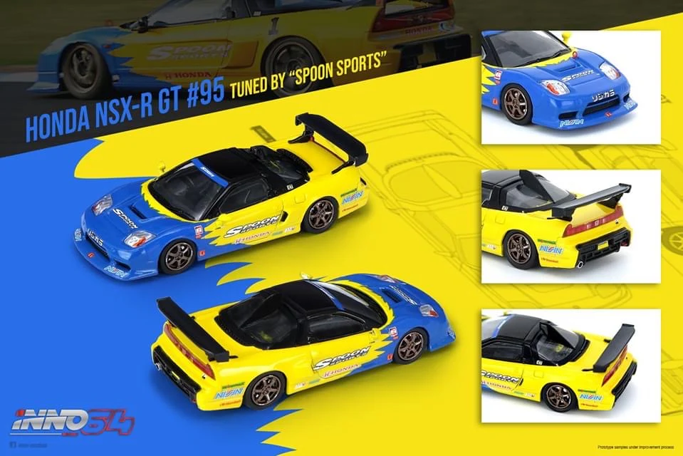 INNO64 HONDA NSX-R GT #95 Tuned by SPOON SPORTS IN64-NSXGT-SP - Image 6