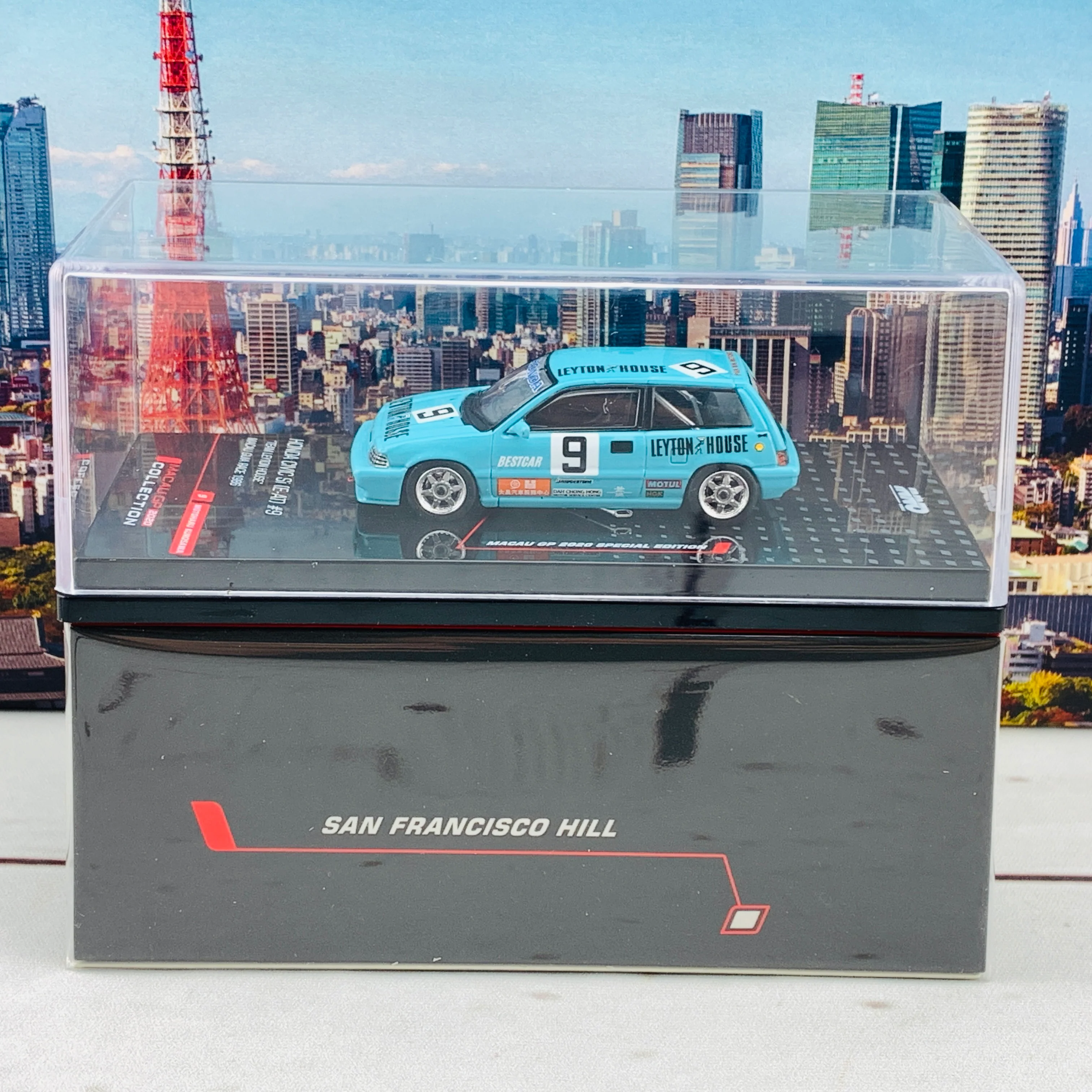 INNO64 MACAU GP 2020 COLLECTION HONDA CIVIC E-AT #9 "Team Leyton House"  Macau Guia Race IN64-EAT-MGP20LH - Image 6