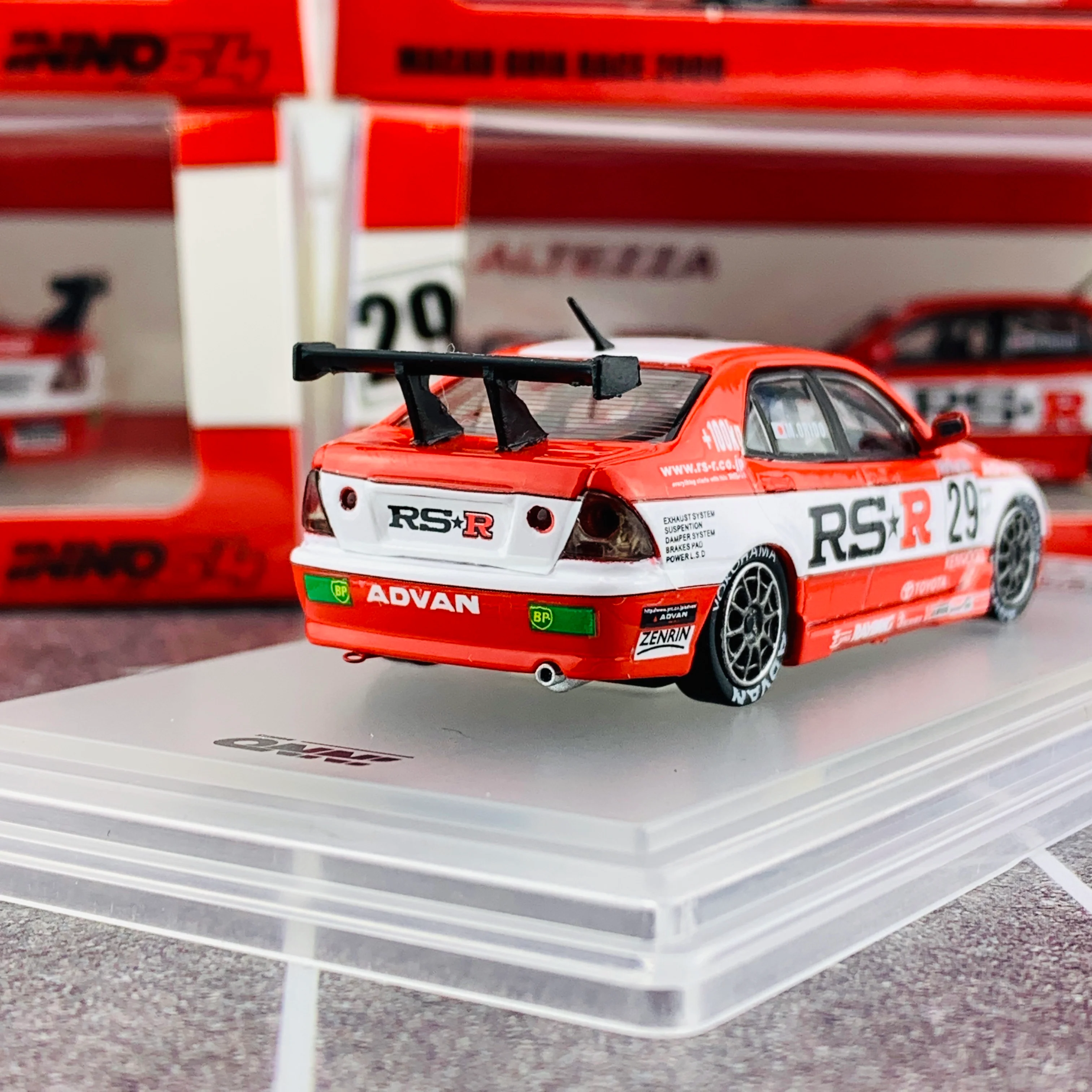 INNO64 TOYOTA ALTEZZA #29 "TEAM RS*R" Macau Guia Race 2000 IN64-RS200-RSRMGP - Image 4