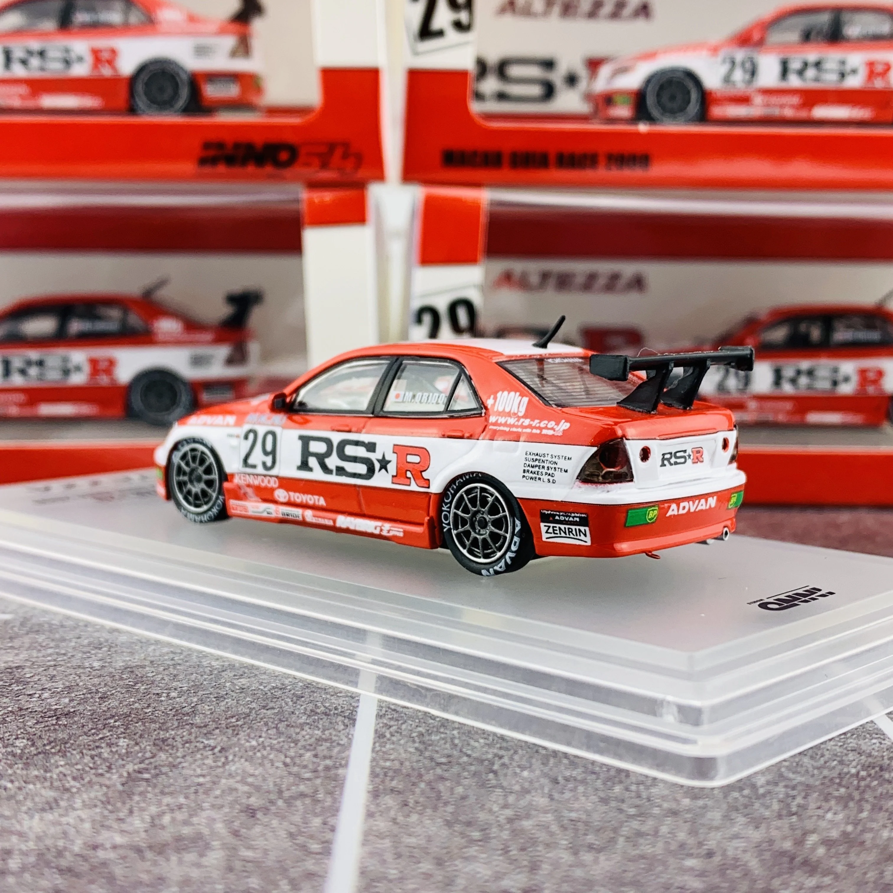 INNO64 TOYOTA ALTEZZA #29 "TEAM RS*R" Macau Guia Race 2000 IN64-RS200-RSRMGP - Image 5