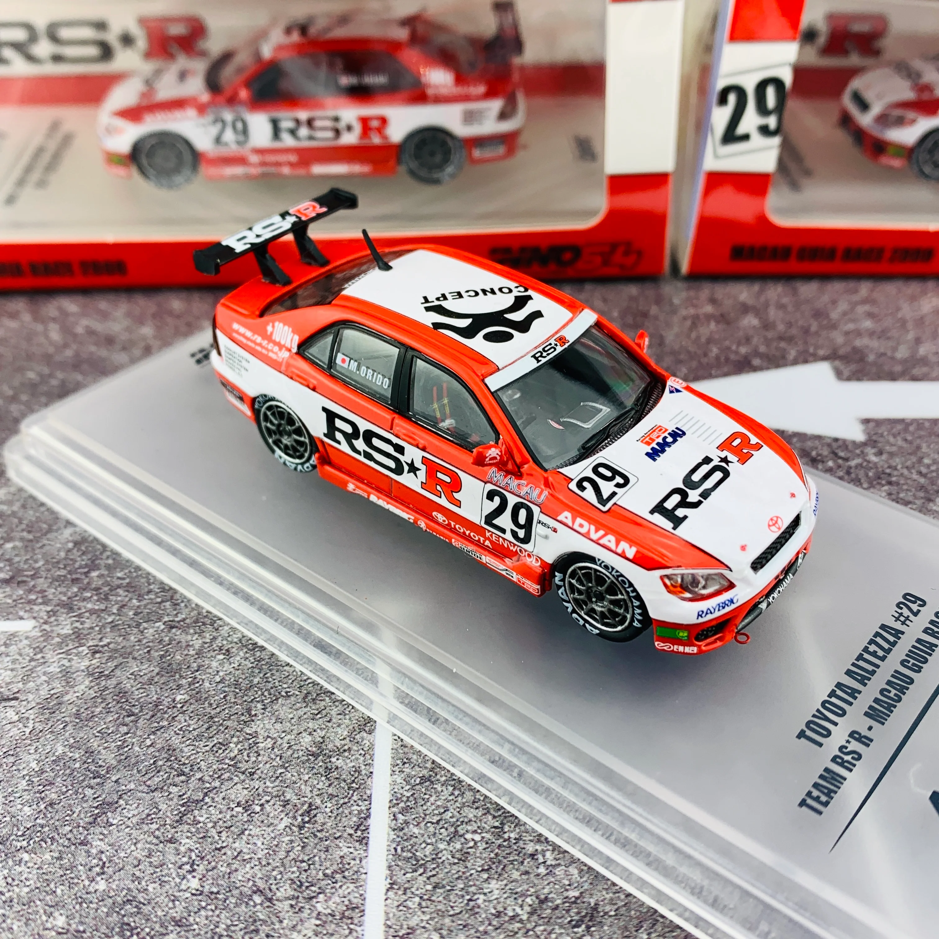 INNO64 TOYOTA ALTEZZA #29 "TEAM RS*R" Macau Guia Race 2000 IN64-RS200-RSRMGP - Image 6