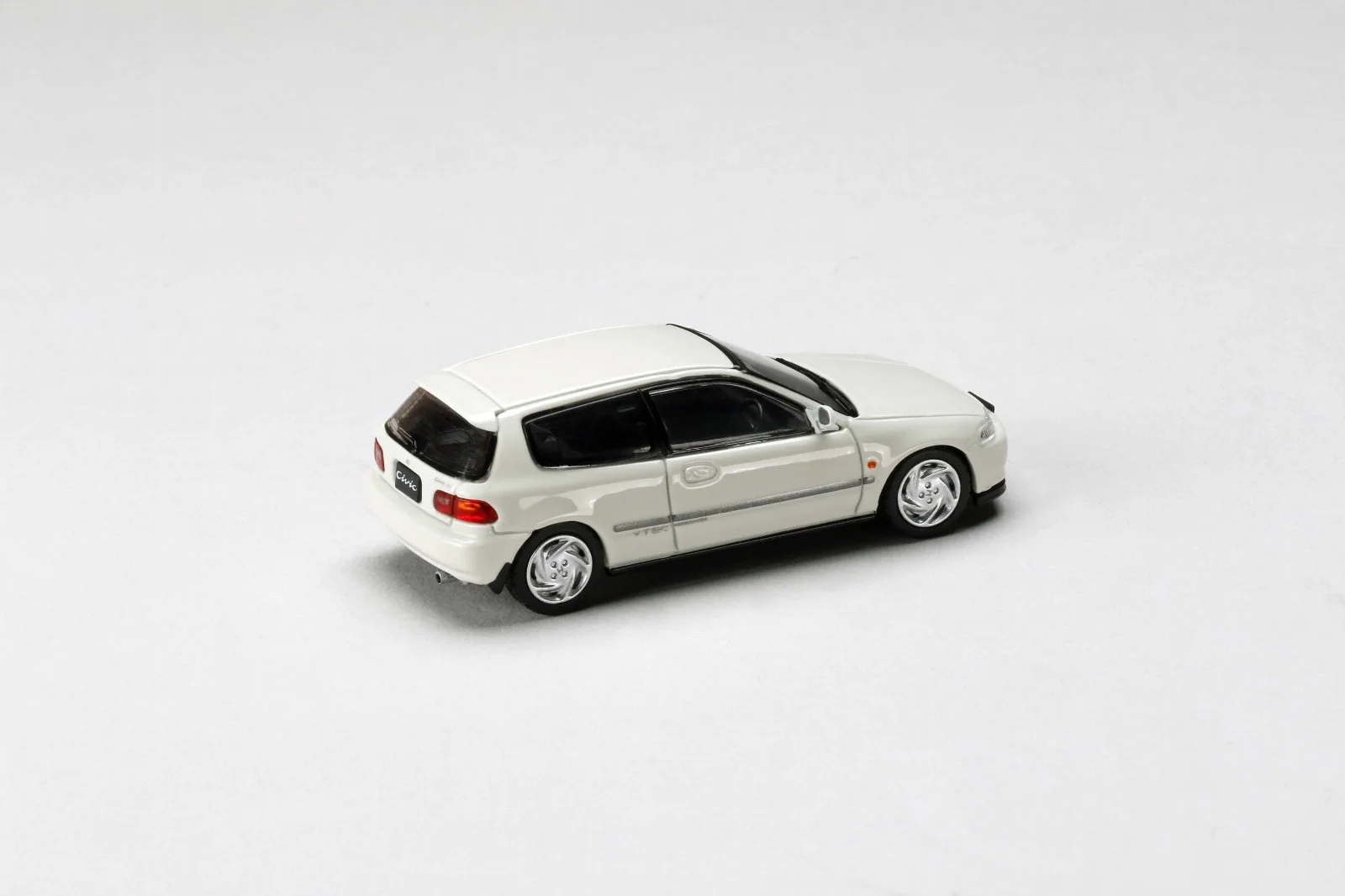 JDM64 by HOBBY JAPAN 1/64 Honda CIVIC (EG6) SIR-Ⅱ - Frost White HJDM002-5 - Image 2