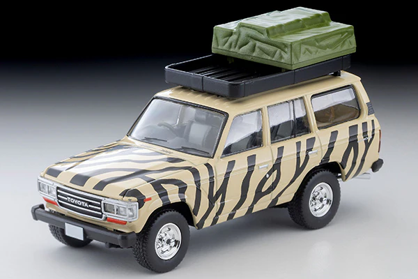 PREORDER Kaiyodo x Tomica Limited Vintage DioColle 64 #CarSnap 31a Safari 3 (Includes Toyota Land Cruiser 60) (Approx. Release Date : JULY 2026 subject to manufacturer's final decision) - Image 2