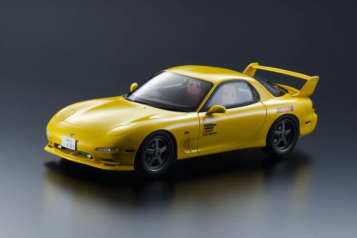 PREORDER KYOSHO 1:18 New Initial D the Movie Edition Mazda RX7 FD3S with Keisuke Takahashi Figure 高橋 啓介 KSR18D02-B (Approx. Release Date : May 2020 and subject to the manufacturer's final decision) - Image 11
