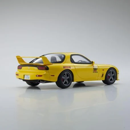PREORDER KYOSHO 1:18 New Initial D the Movie Edition Mazda RX7 FD3S with Keisuke Takahashi Figure 高橋 啓介 KSR18D02-B (Approx. Release Date : May 2020 and subject to the manufacturer's final decision) - Image 3