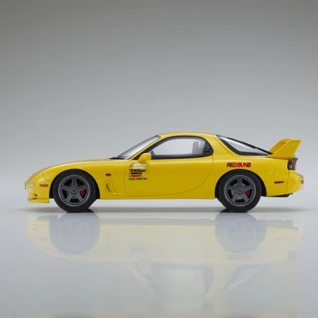 PREORDER KYOSHO 1:18 New Initial D the Movie Edition Mazda RX7 FD3S with Keisuke Takahashi Figure 高橋 啓介 KSR18D02-B (Approx. Release Date : May 2020 and subject to the manufacturer's final decision) - Image 4