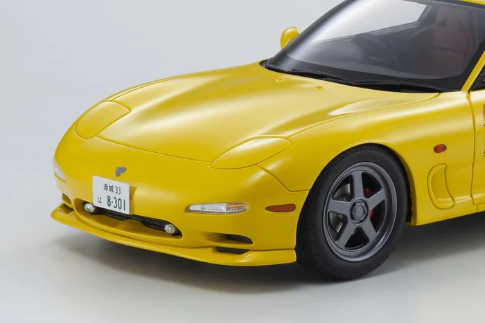 PREORDER KYOSHO 1:18 New Initial D the Movie Edition Mazda RX7 FD3S with Keisuke Takahashi Figure 高橋 啓介 KSR18D02-B (Approx. Release Date : May 2020 and subject to the manufacturer's final decision) - Image 8