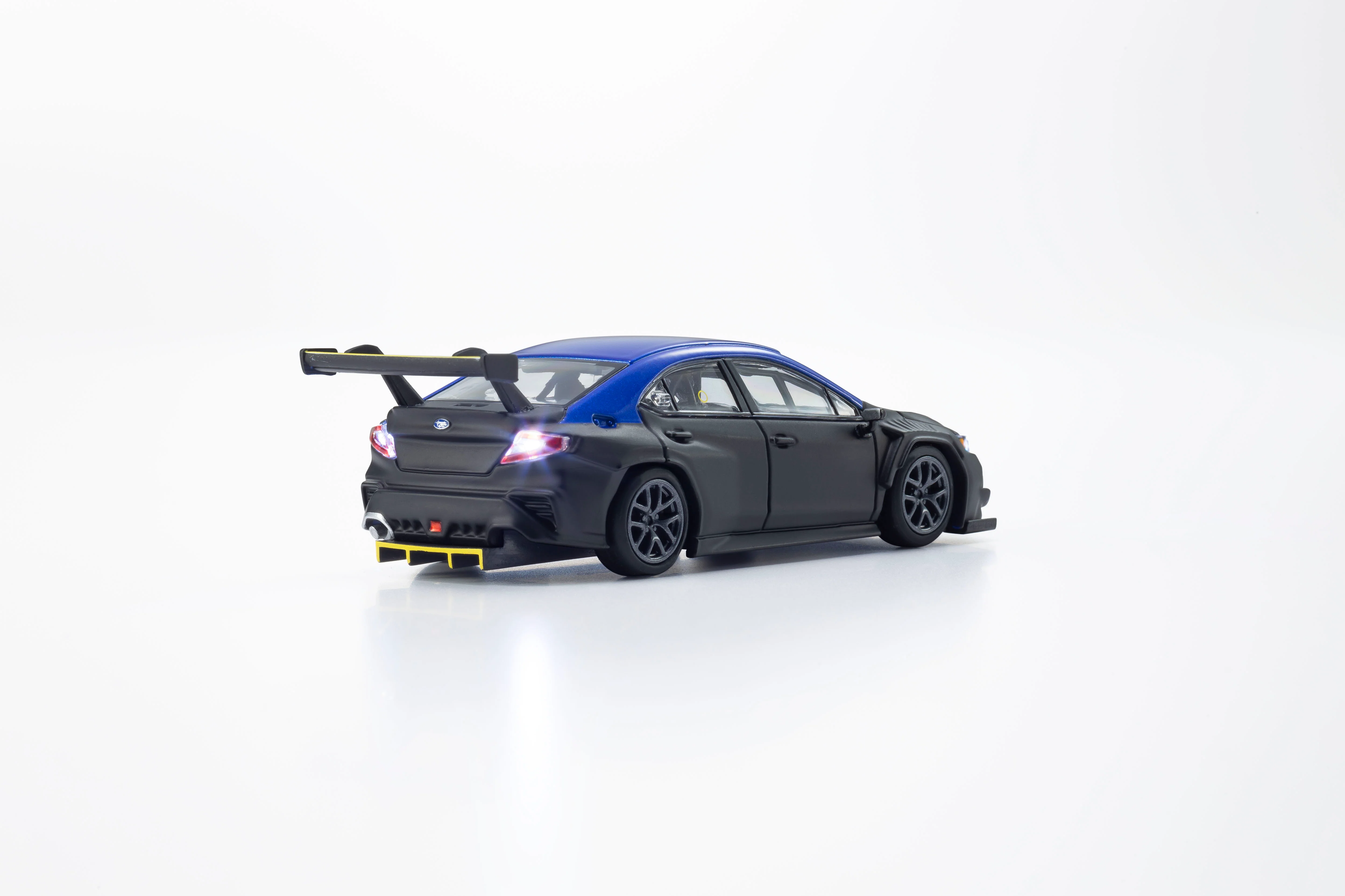 KYOSHO 1/64 SUBARU WRX STI NBR 2023 TEST CAR with LED and MOTN LED BASE SYSTEM - Image 2
