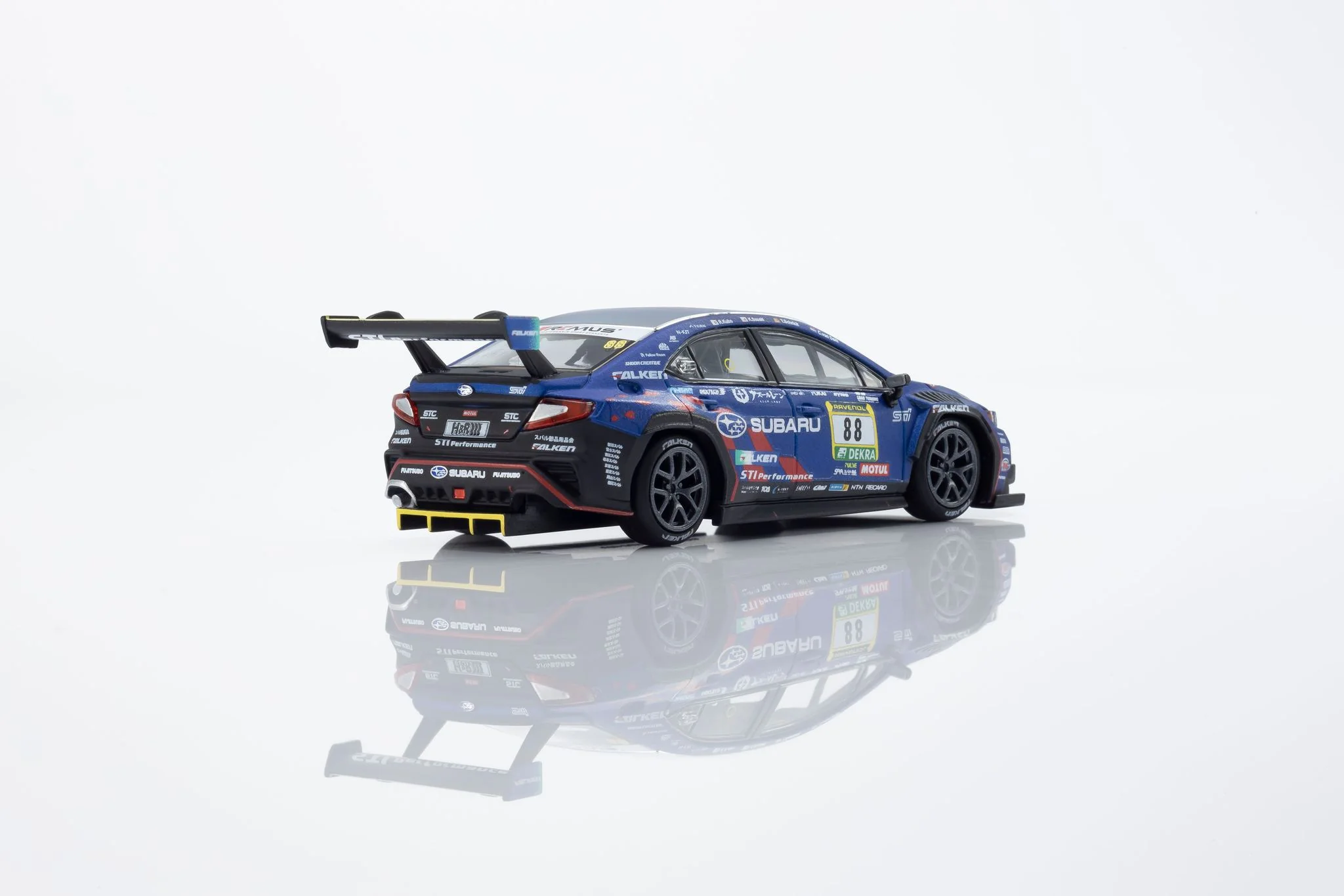 KYOSHO MINICAR BOOK 1/64 SUBARU WRX NBR2024 with LED (Compatible with MOTN LED BASE SYSTEM) 07129N24E - Image 4