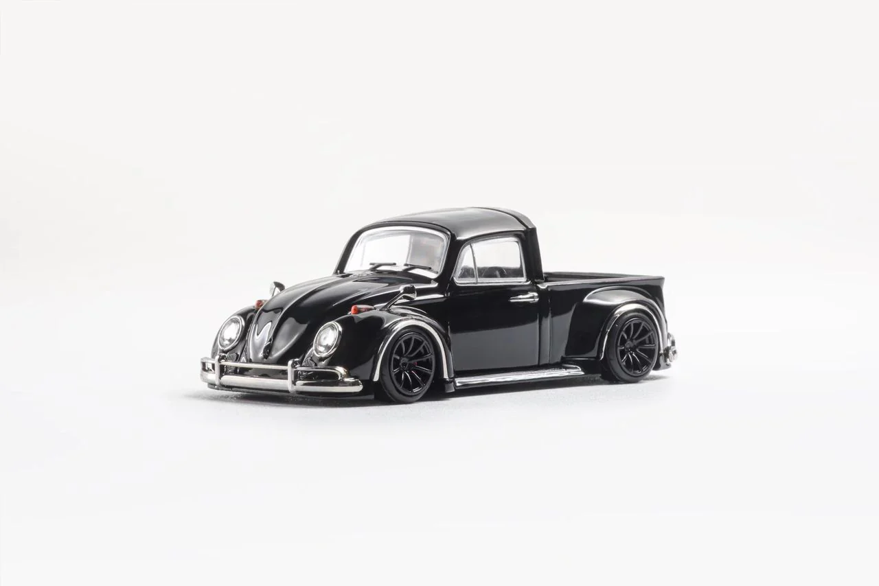 Liberty64 1/64 Beetle Pickup Truck - Black - Image 3