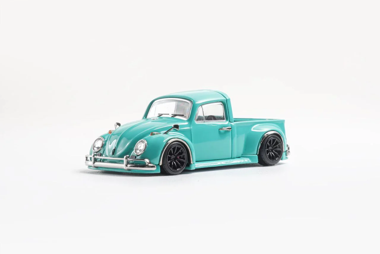 Liberty64 1/64 Beetle Pickup Truck - Tiffany Blue - Image 2