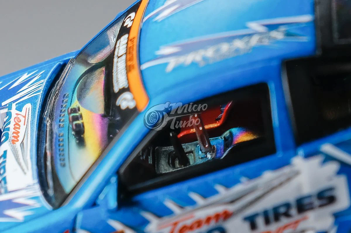 Micro Turbo 1/64 Custom 180SX - Metallic Blue - Image 6