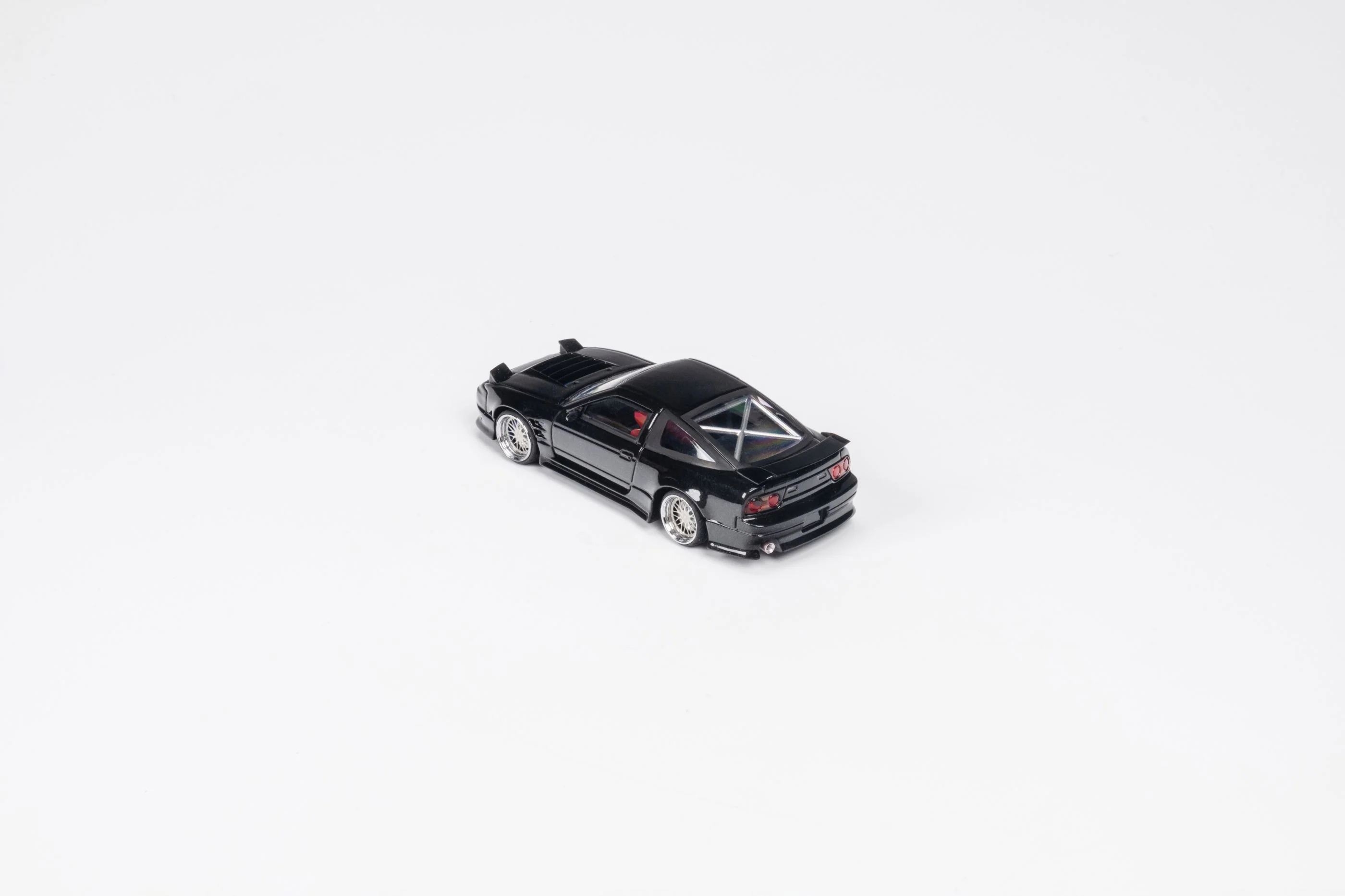 Micro Turbo 1/64 Custom 180SX Type X - Metallic Black - Image 3