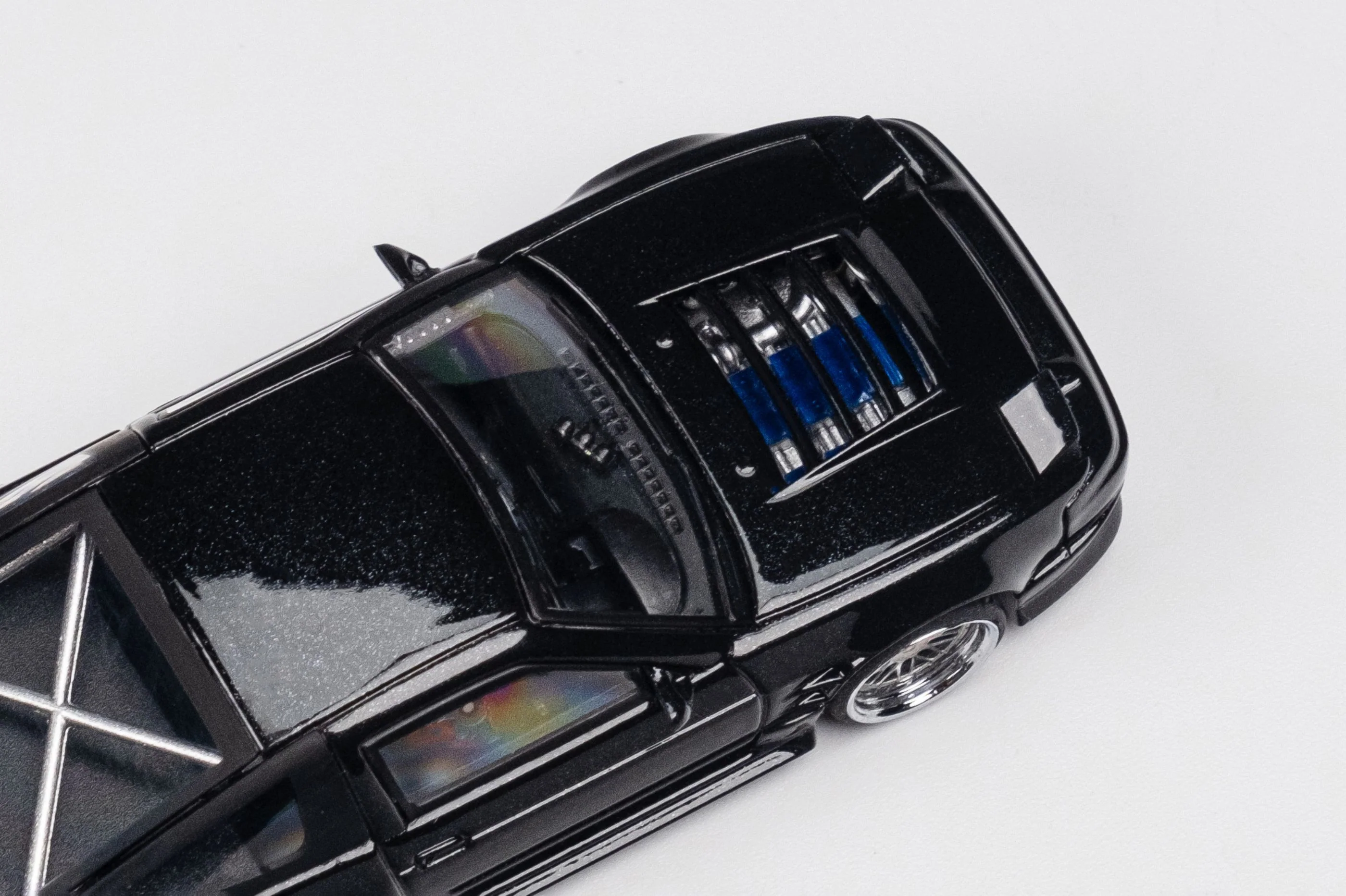 Micro Turbo 1/64 Custom 180SX Type X - Metallic Black - Image 5