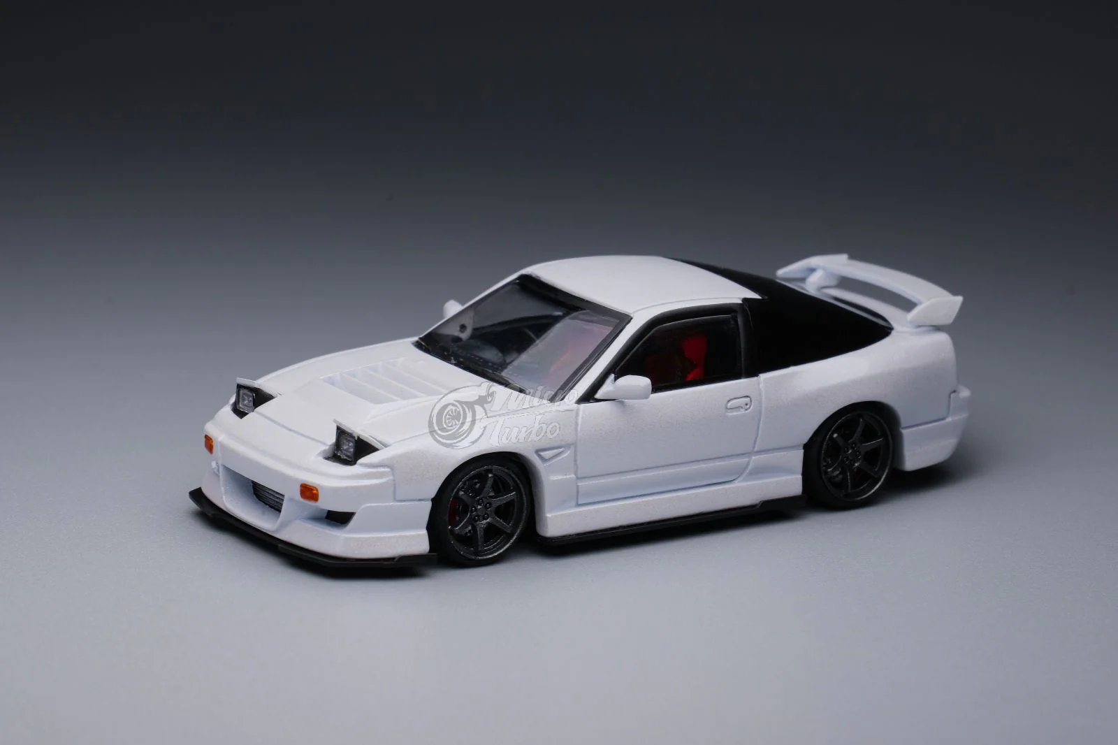 Micro Turbo 1/64 Custom 180SX White - Image 2