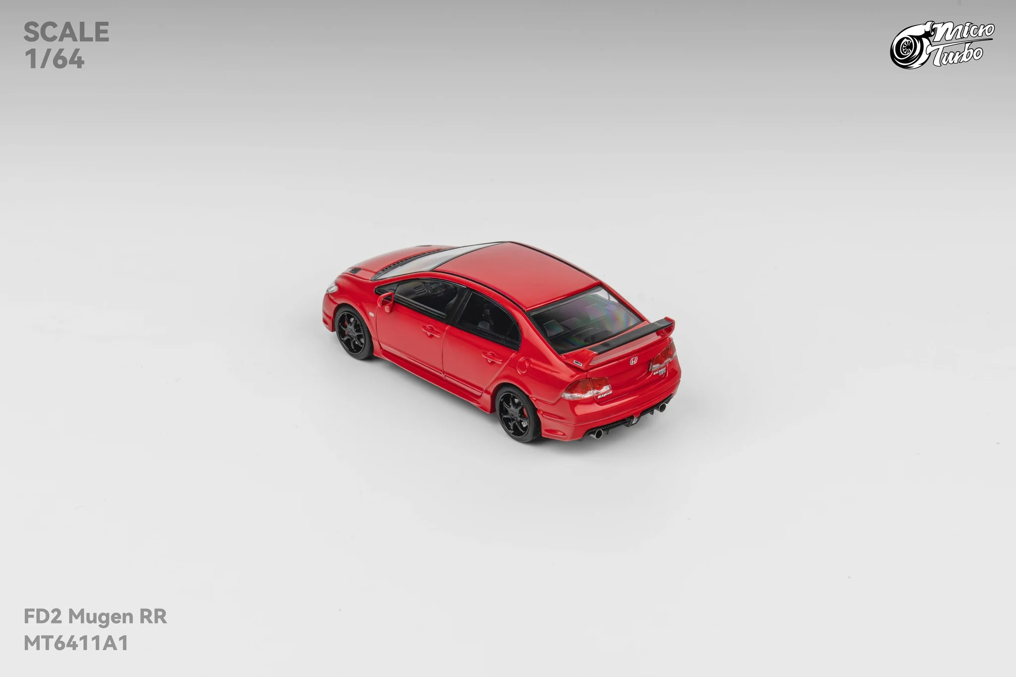 Micro Turbo 1/64 Custom FD2 MUGEN RR - Red MT6411A1 - Image 5