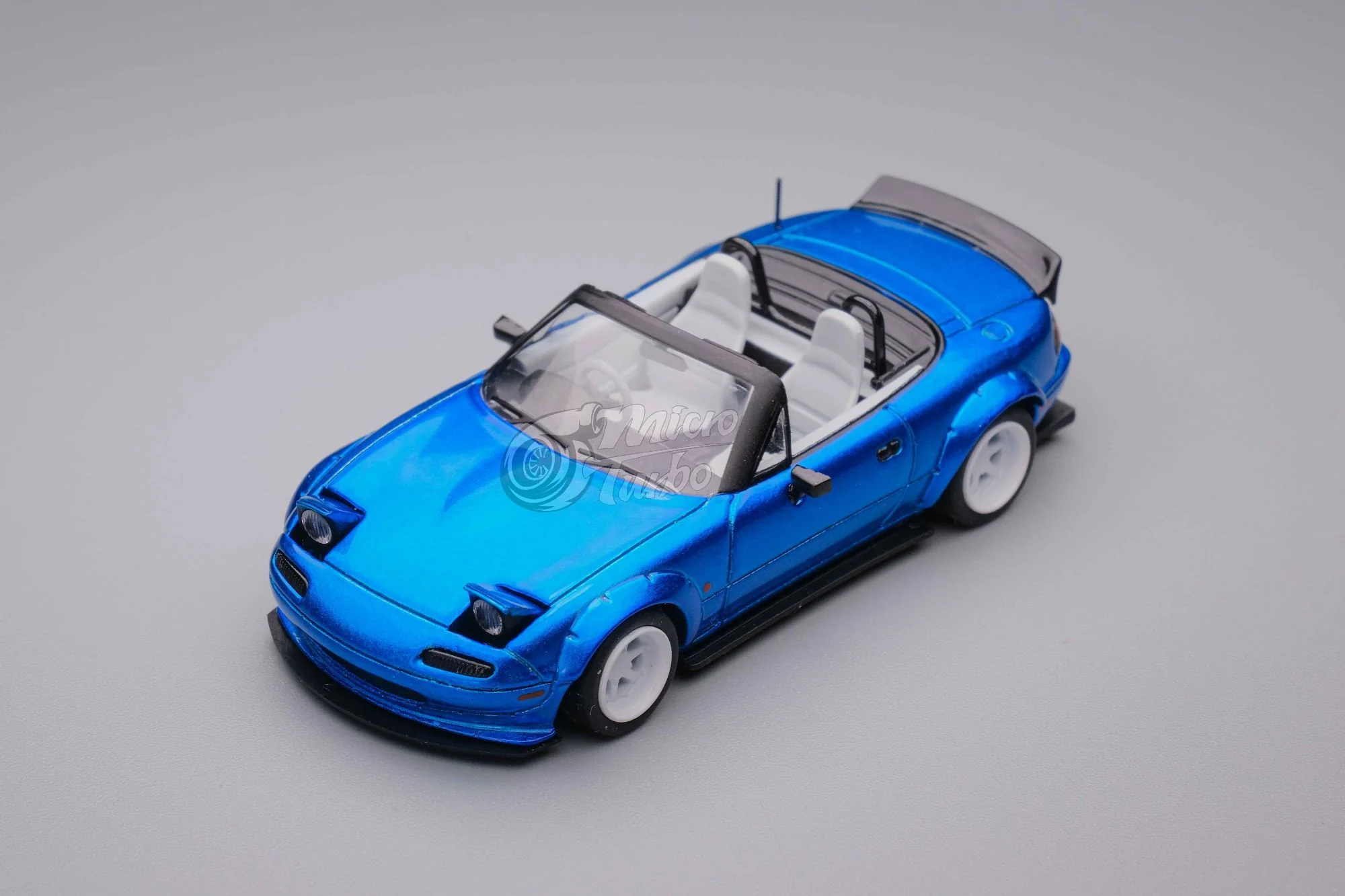 Micro Turbo 1/64 Custom MX5 RB Kit BLUE MT6403C1 - Image 2