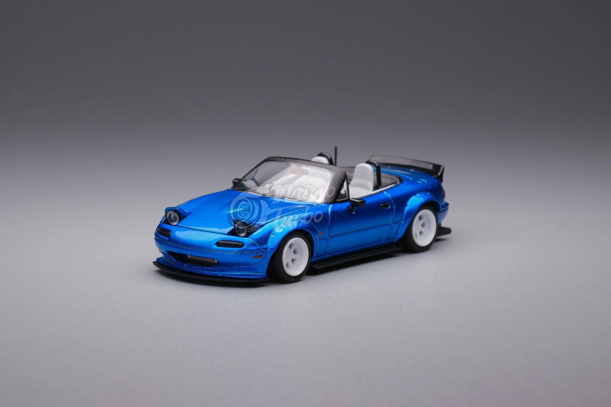 Micro Turbo 1/64 Custom MX5 RB Kit BLUE MT6403C1 - Image 8