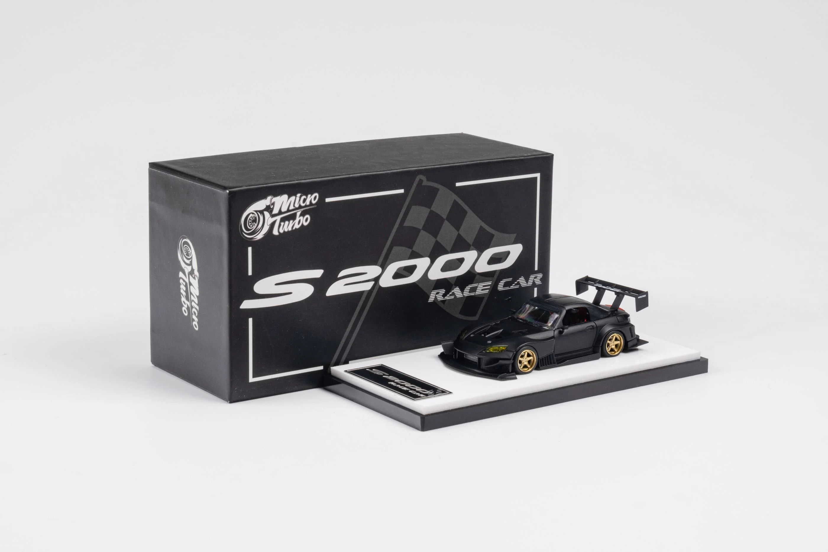 Micro Turbo 1/64 Custom S2000 JS - Black - Image 7