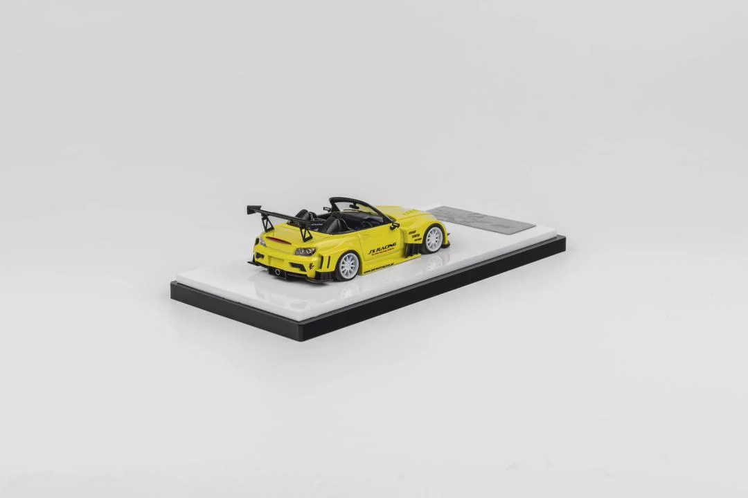 Micro Turbo 1/64 Custom S2000 JS Racing - Indy Yellow Pearl - Image 3