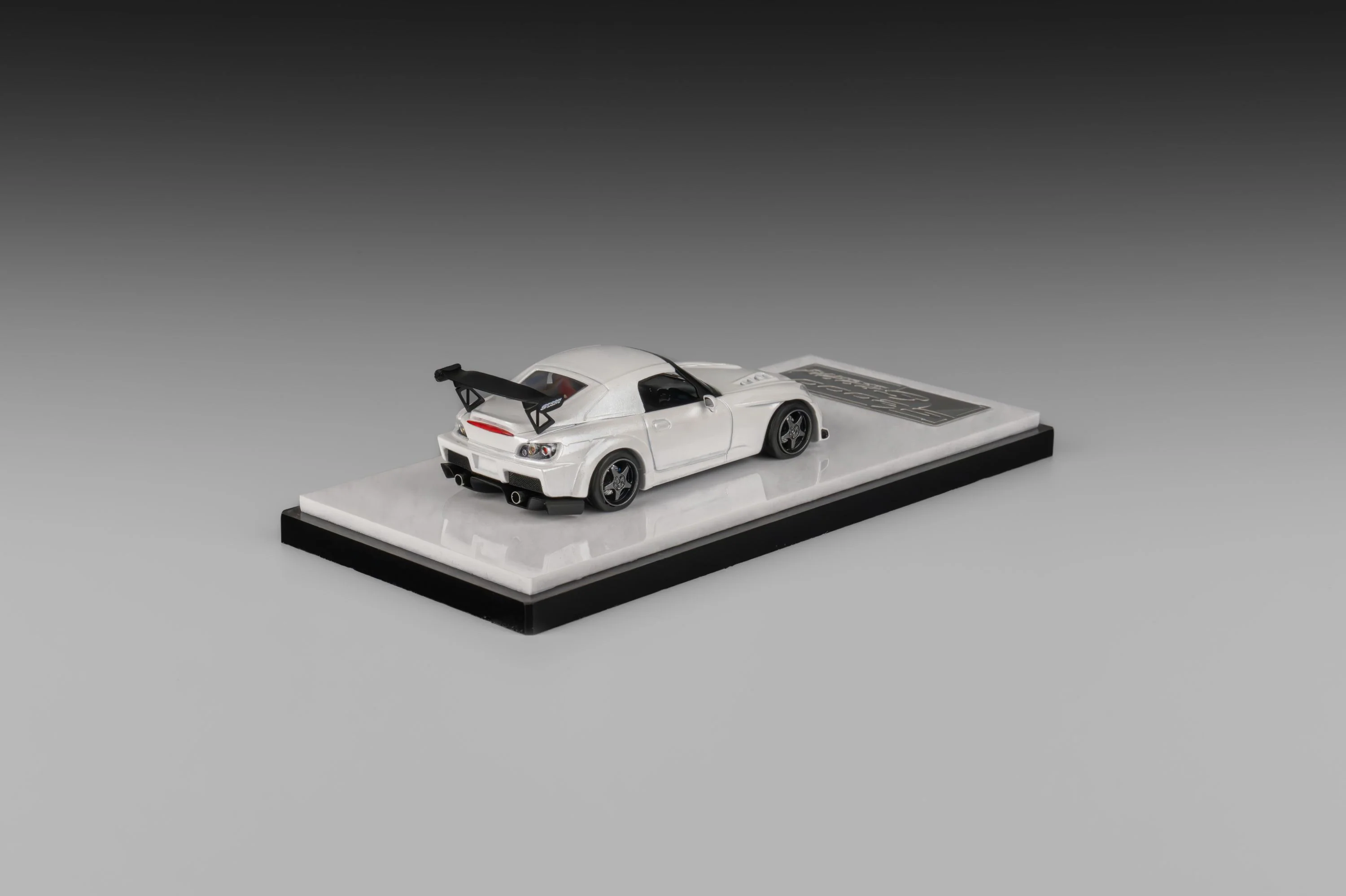 Micro Turbo 1/64 Custom S2000 Spoon Racing - White - Image 3