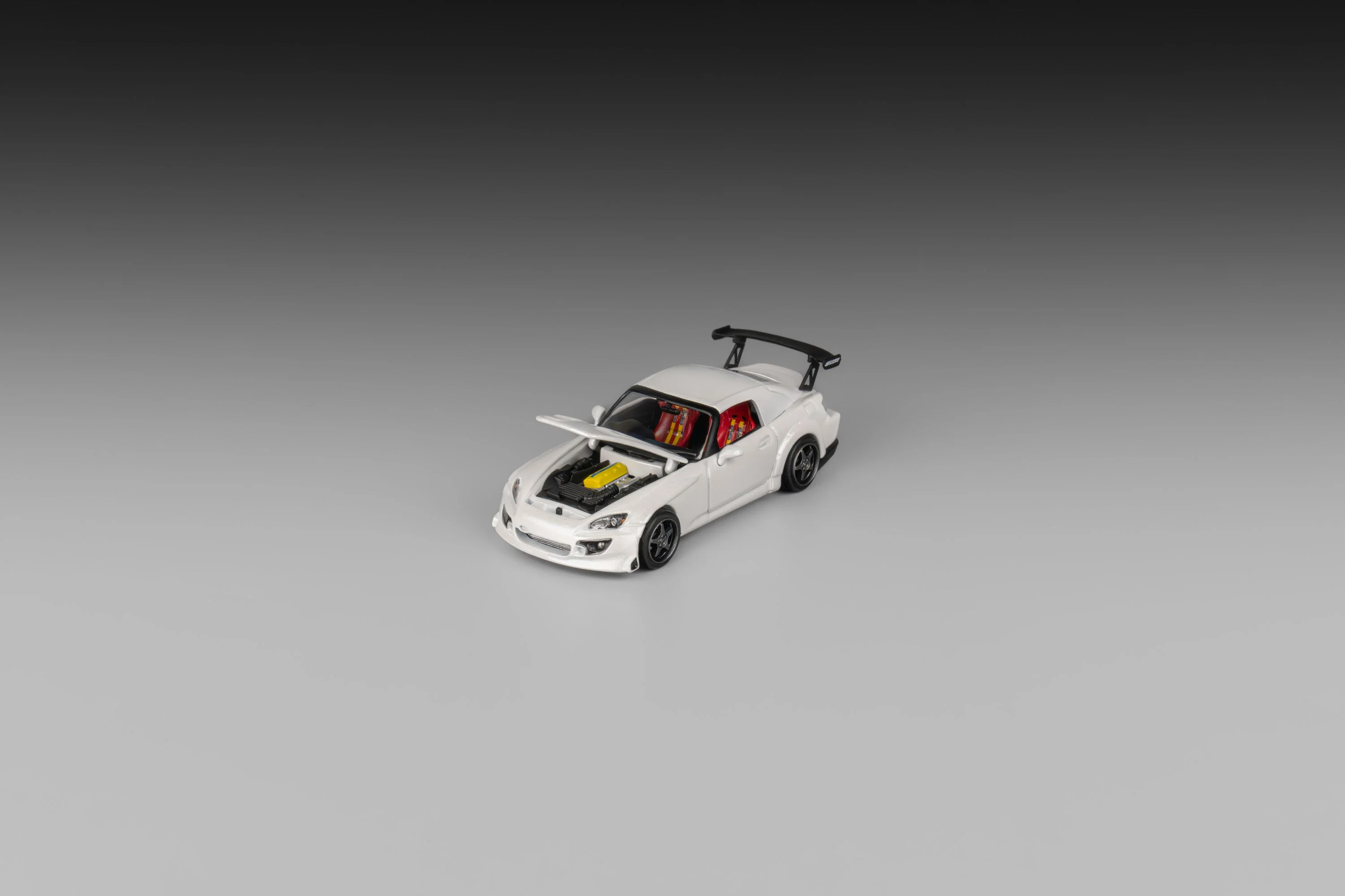 Micro Turbo 1/64 Custom S2000 Spoon Racing - White - Image 4