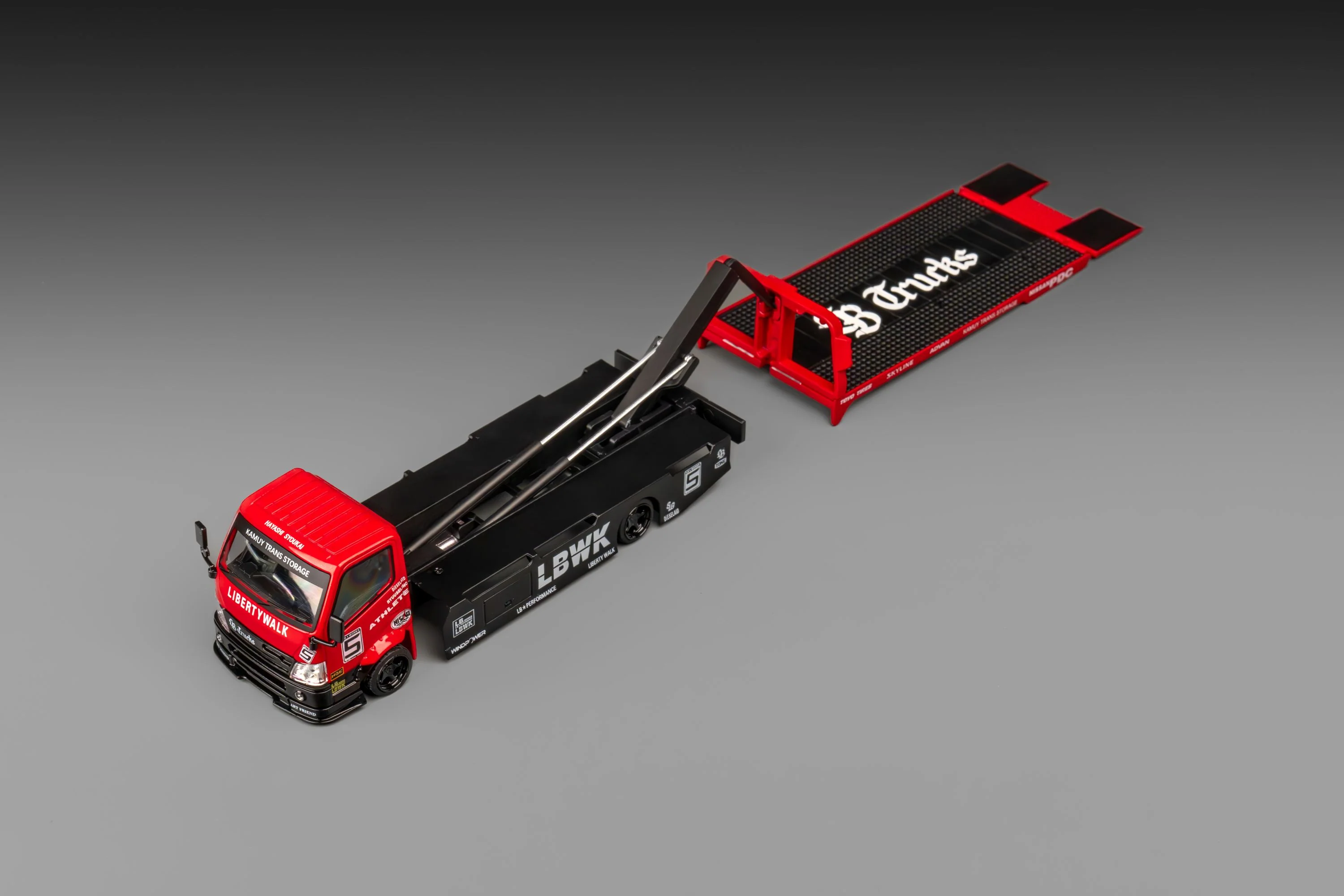 Micro Turbo 1/64 Custom Tow Truck - Super Silhouette - Image 3