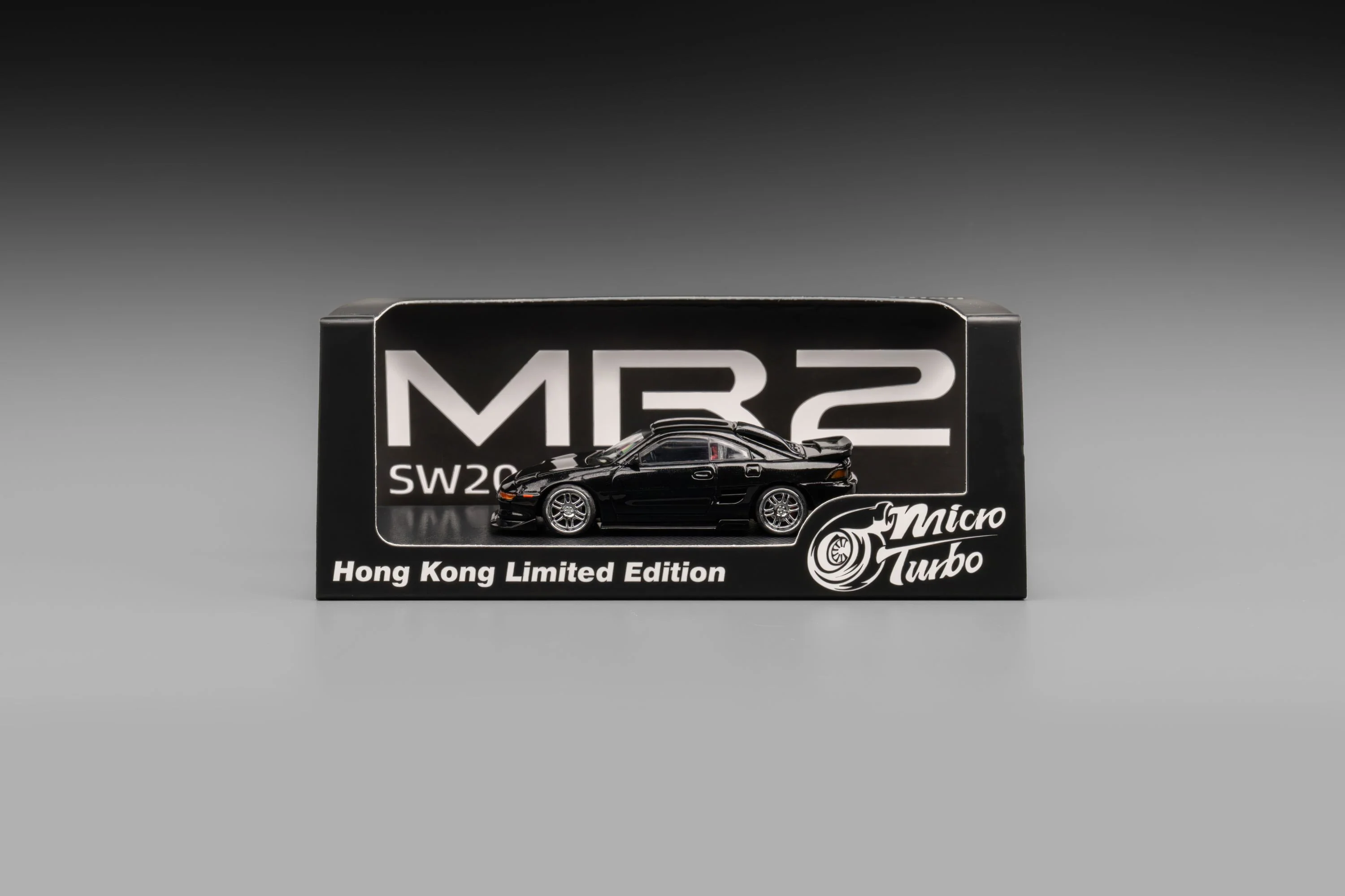 Micro Turbo 1/64 MR2 SW20 Hong Kong Limited Edition - Metallic Black - Image 3