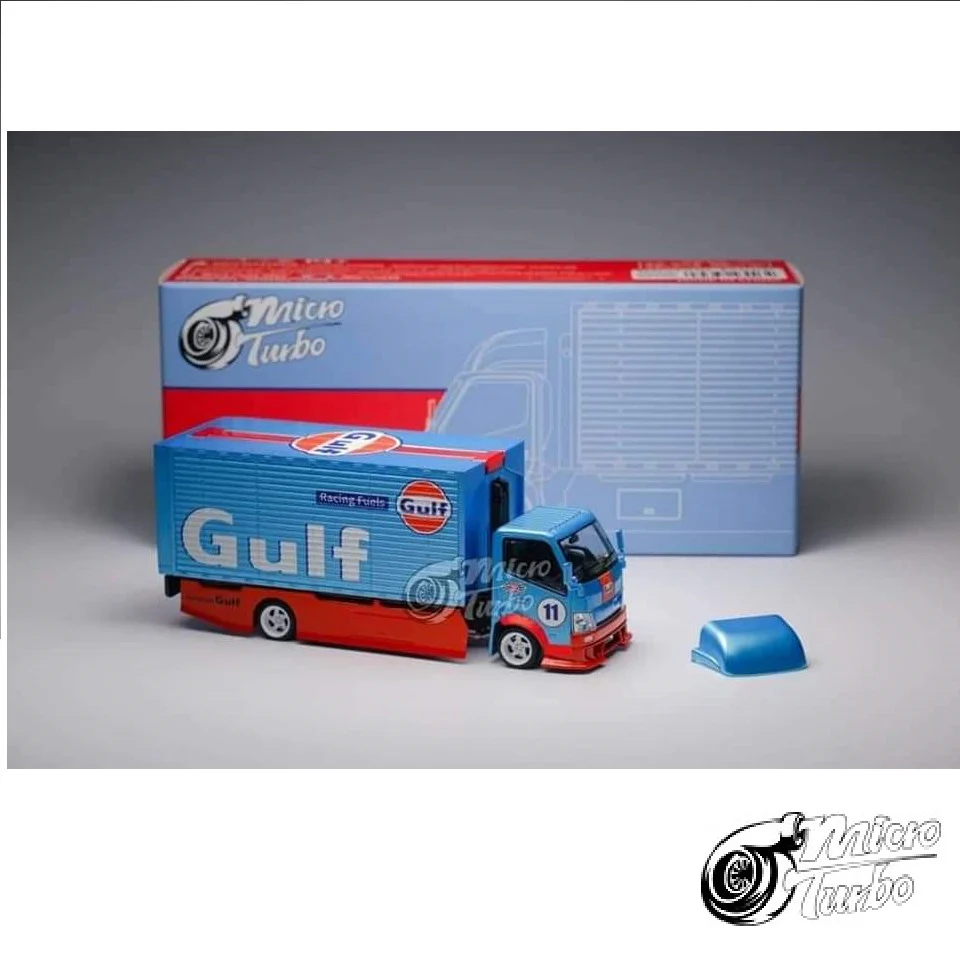 Micro Turbo 1/64 Wing Custom Truck Gulf - Image 6