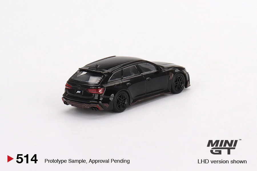 MINI GT 1/64 ABT Audi RS6 Johann Abt Signature Edition Black LHD MGT00514-L - Image 2