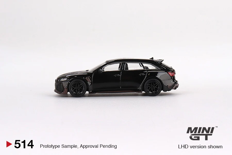 MINI GT 1/64 ABT Audi RS6 Johann Abt Signature Edition Black LHD MGT00514-L - Image 3