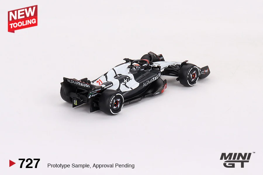 MINI GT 1/64 AlphaTauri AT04 #21 Nyck de Vries 2023 F1 2023 Australian GP MGT00727-L - Image 2